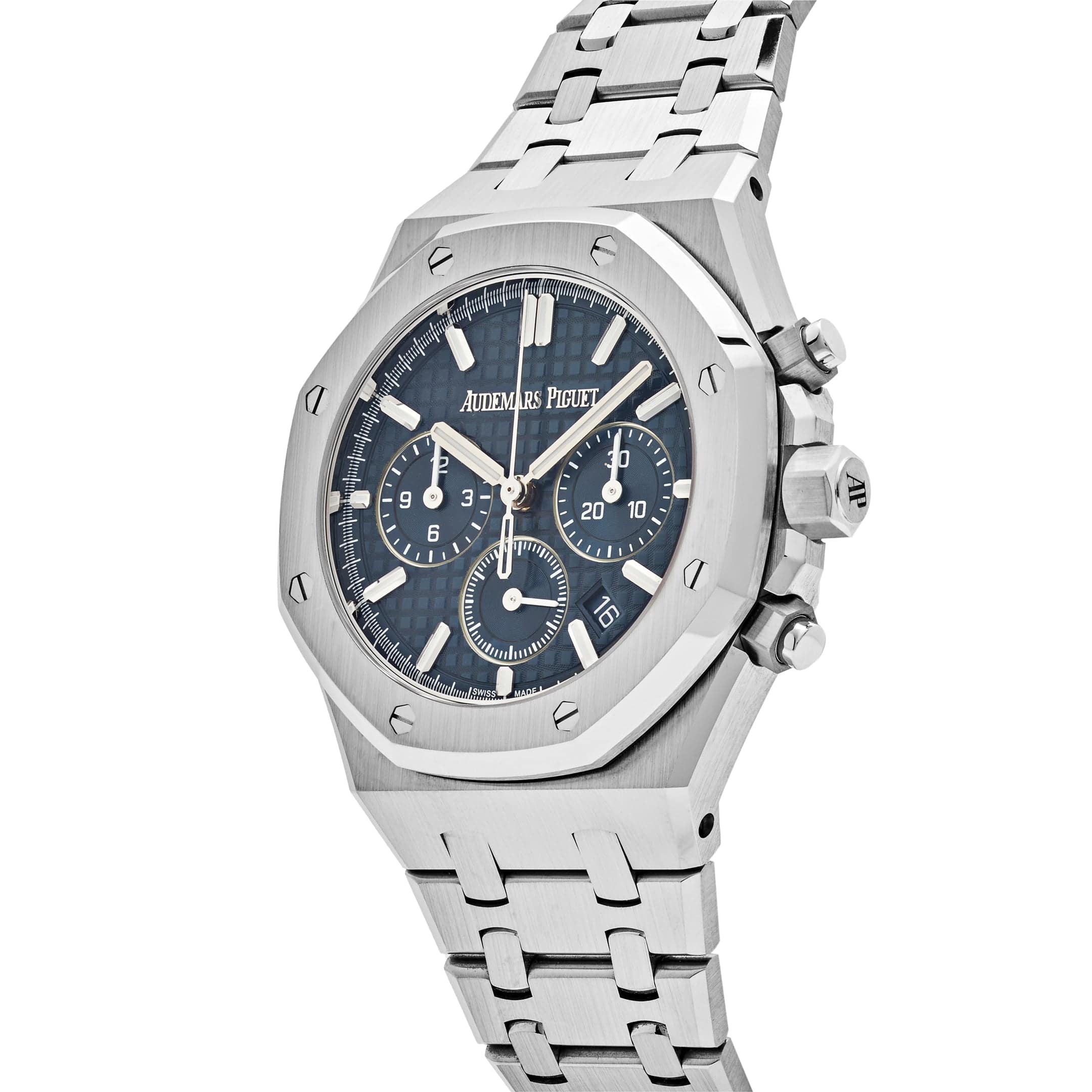 Audemars Piguet Royal Oak 26715ST.OO.1356ST.01 Selfwinding Chronograph Stainless Steel Blue Dial - Premium Luxury Product