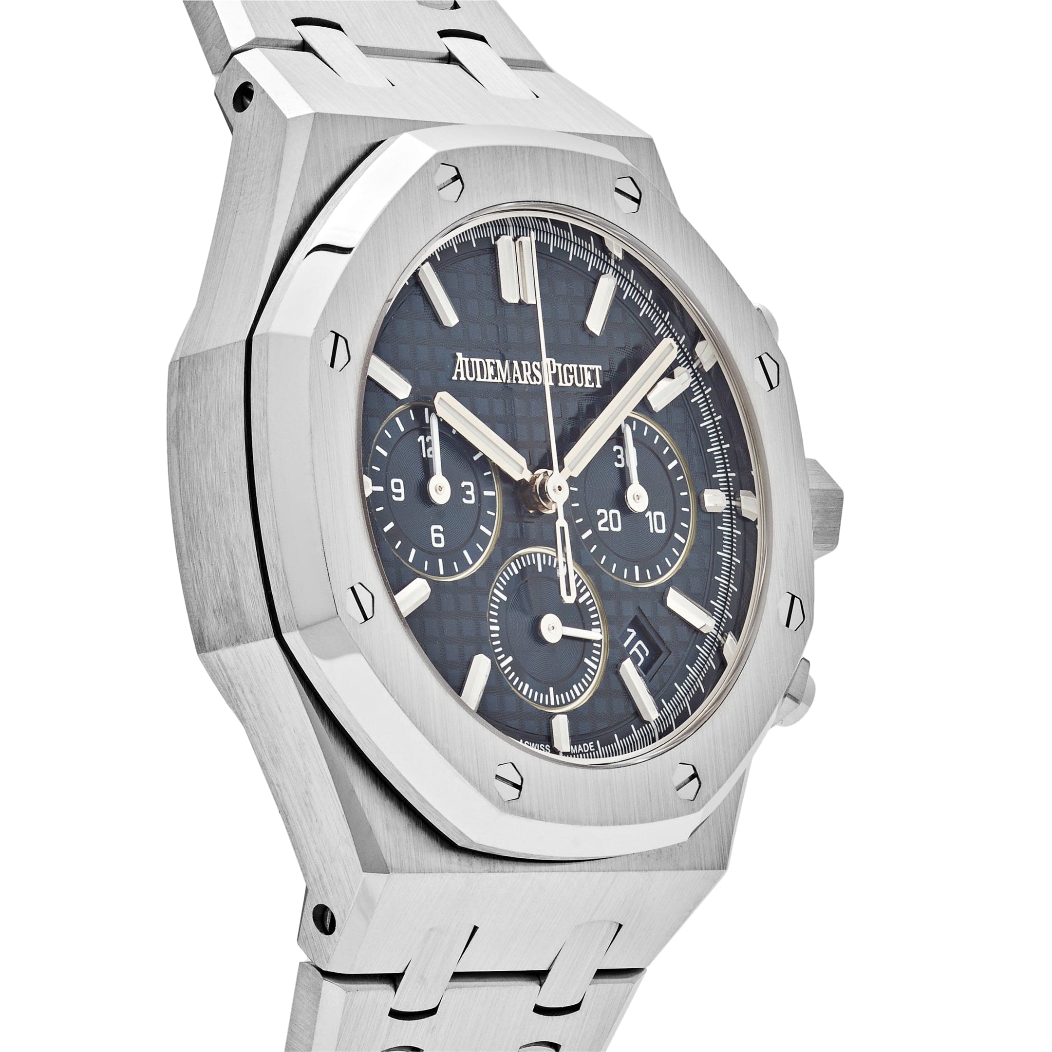 Audemars Piguet Royal Oak 26715ST.OO.1356ST.01 Selfwinding Chronograph Stainless Steel Blue Dial - Premium Luxury Product
