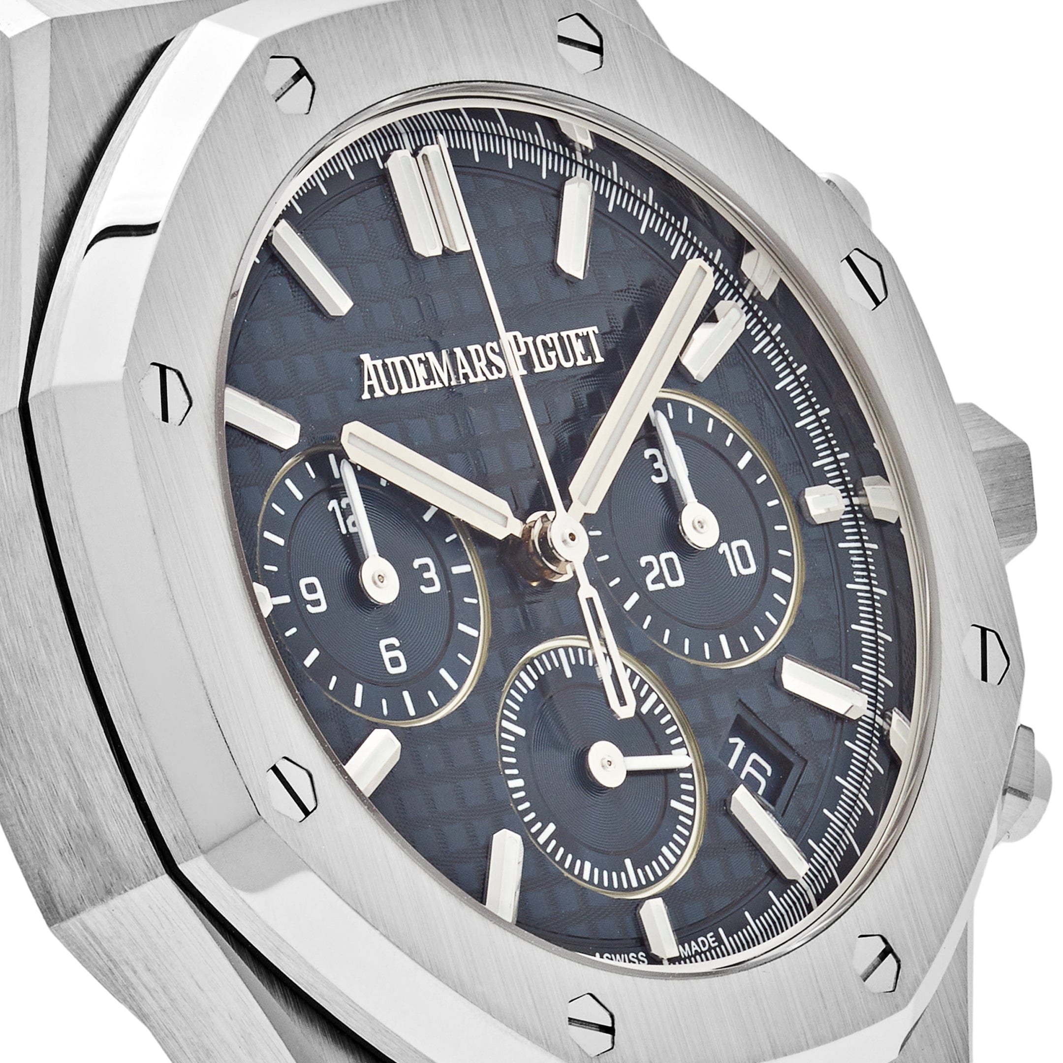 Audemars Piguet Royal Oak 26715ST.OO.1356ST.01 Selfwinding Chronograph Stainless Steel Blue Dial - Premium Luxury Product