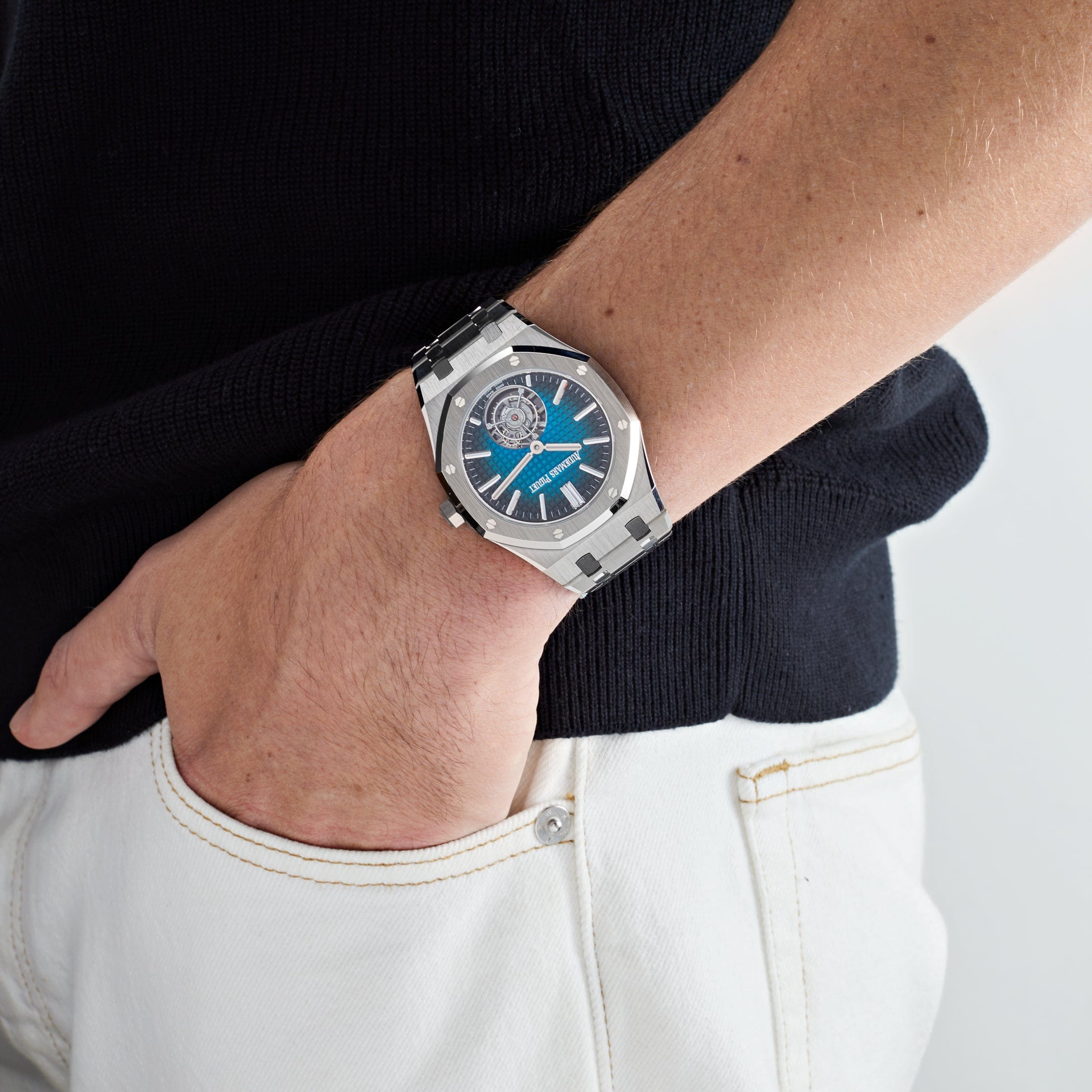 Audemars Piguet Royal Oak 26730TI.OO.1320TI.04 Flying Tourbillon Titanium Limited Edition - Premium Luxury Product