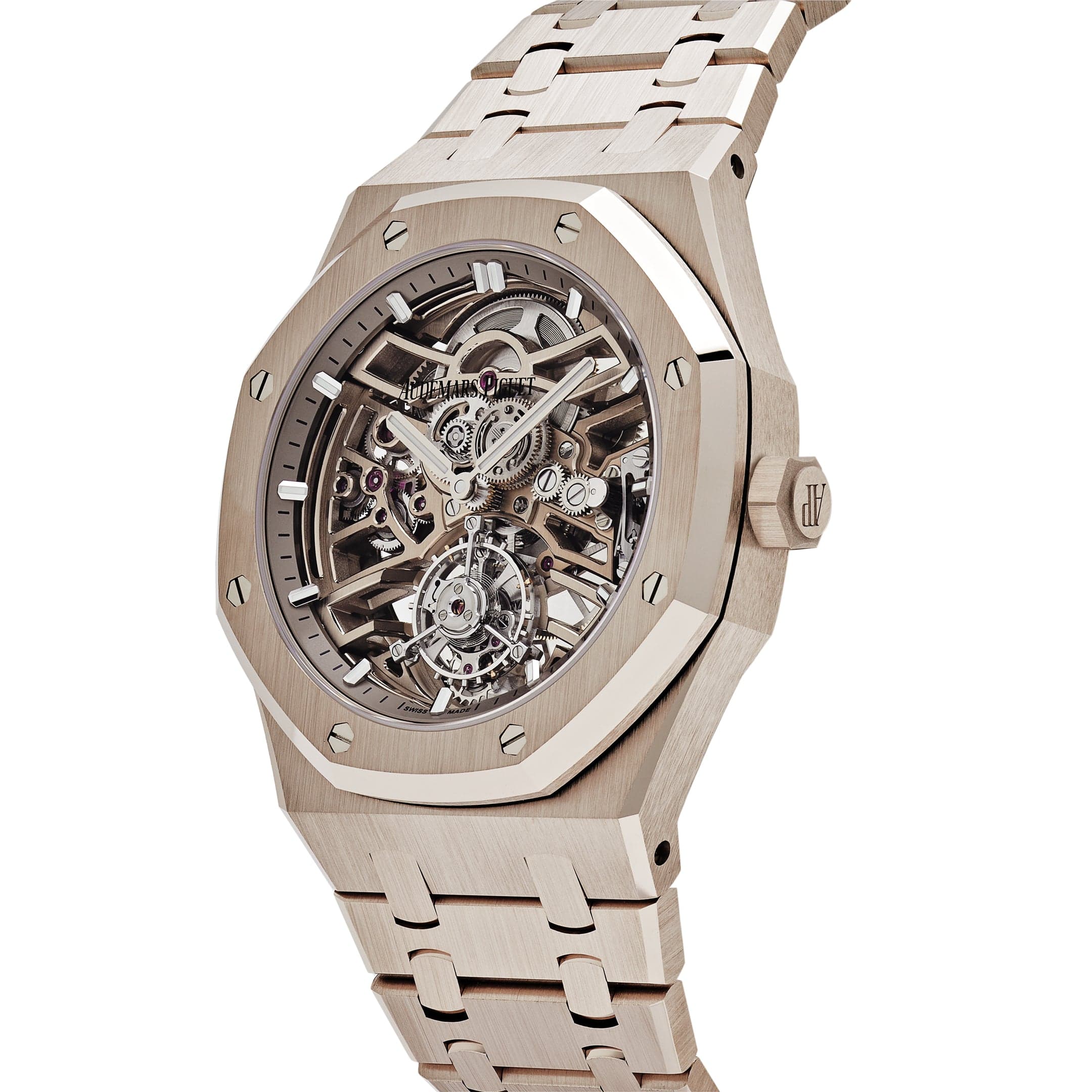 Audemars Piguet Royal Oak 26735SG.OO.1320SG.01 Selfwinding Flying Tourbillon Openworked Sand Gold (2024) - Premium Luxury Product