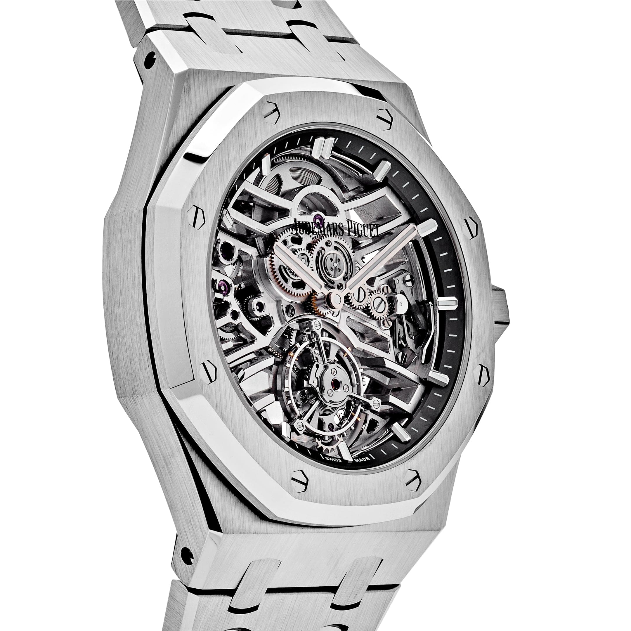 Audemars Piguet Royal Oak 26735ST.OO.1320ST.02 Flying Tourbillon Stainless Steel Openworked - Premium Luxury Product