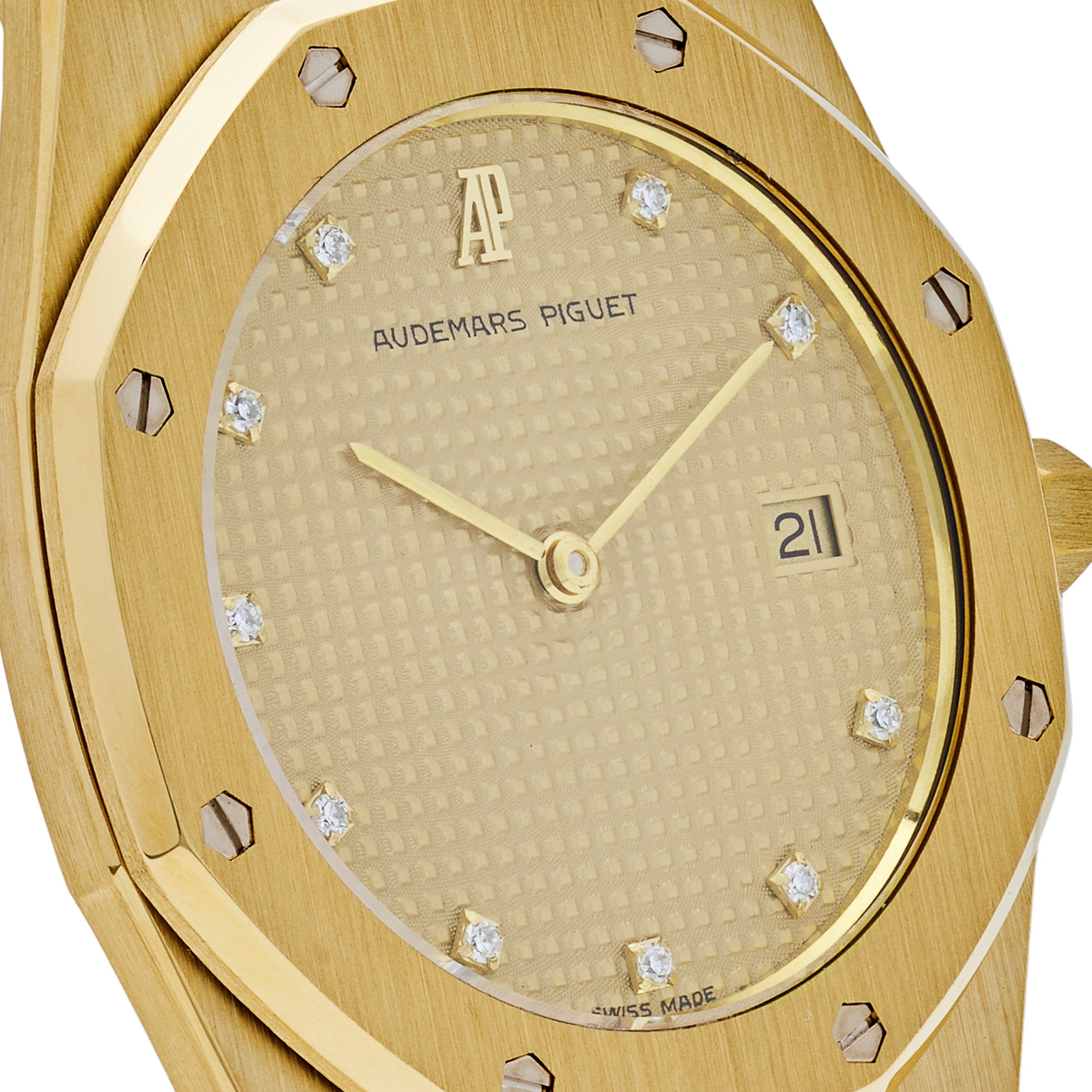 Audemars Piguet Royal Oak 56175BA Vintage Yellow Gold Champagne Dial - Premium Luxury Product