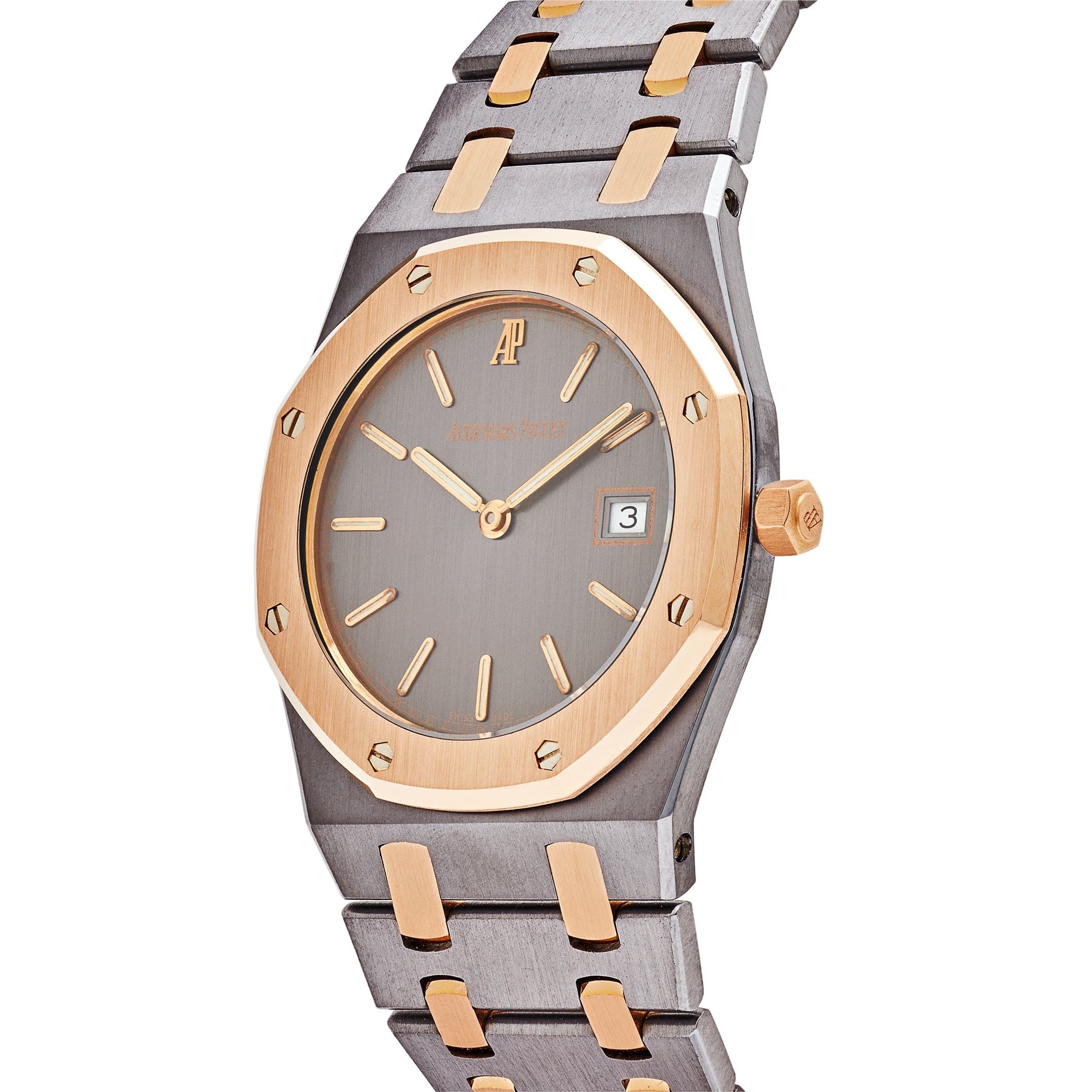 Audemars Piguet Royal Oak 56175TR.0.0789TR Two-Toned Tantalum Rose Gold Slate Dial (2000) - Premium Luxury Product