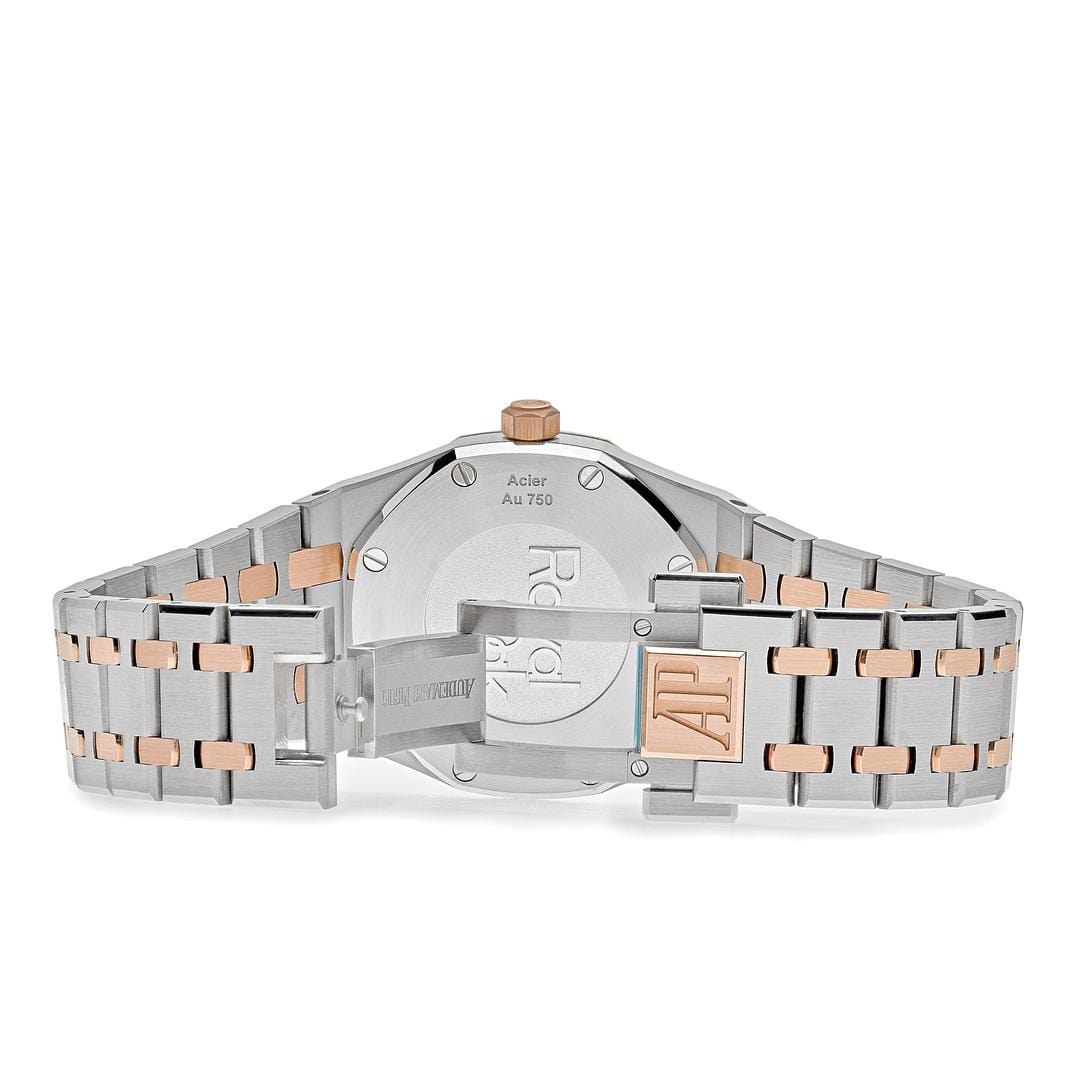 Audemars Piguet Royal Oak 67651SR.ZZ.1261SR.01 Quartz Rose Gold Stainless Steel Diamond Bezel - Premium Luxury Product