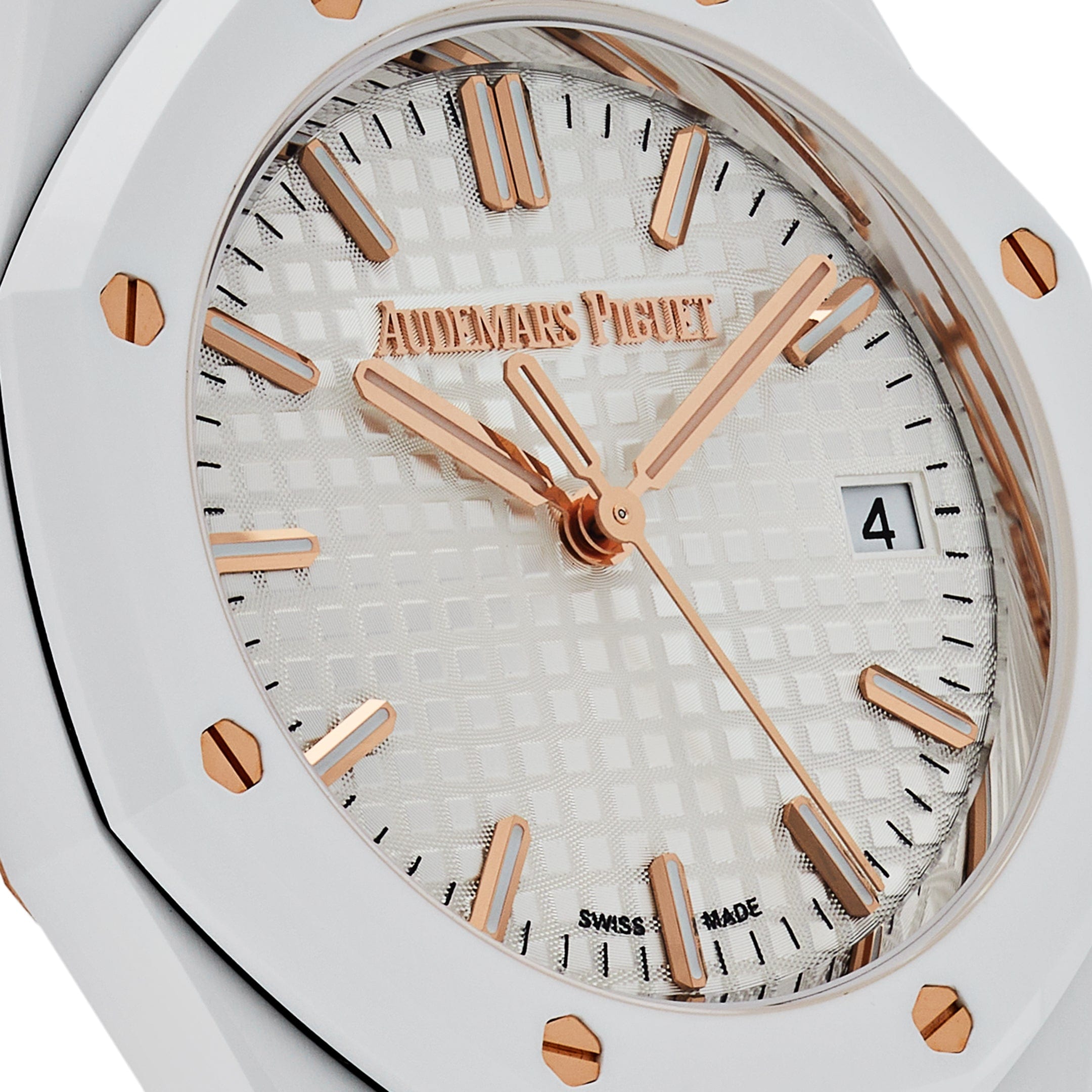 Audemars Piguet Royal Oak 77350CB.OO.1266CB.01 White Ceramic (2023) - Premium Luxury Product