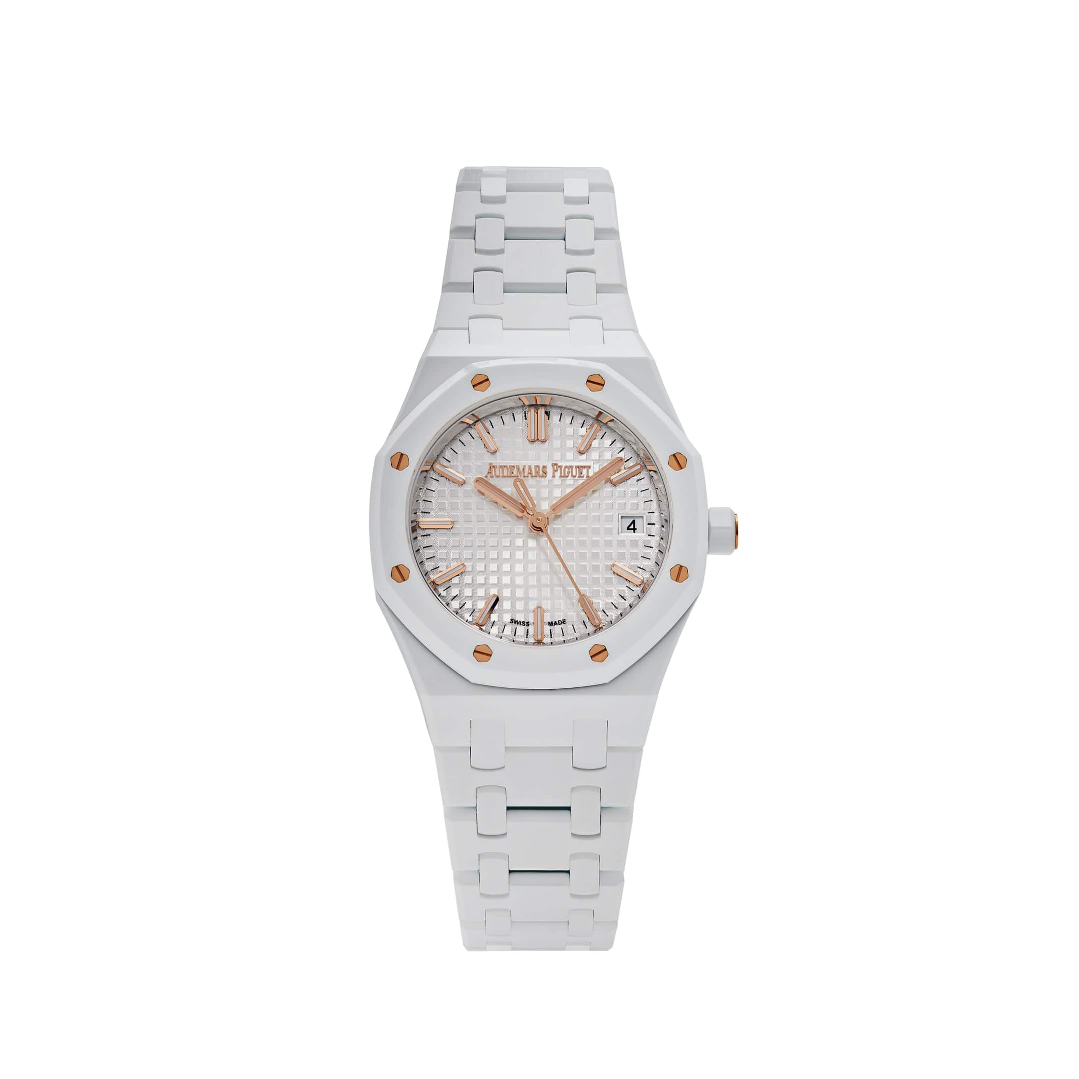 Audemars Piguet Royal Oak 77350CB.OO.1266CB.01 White Ceramic (2023) - Premium Luxury Product