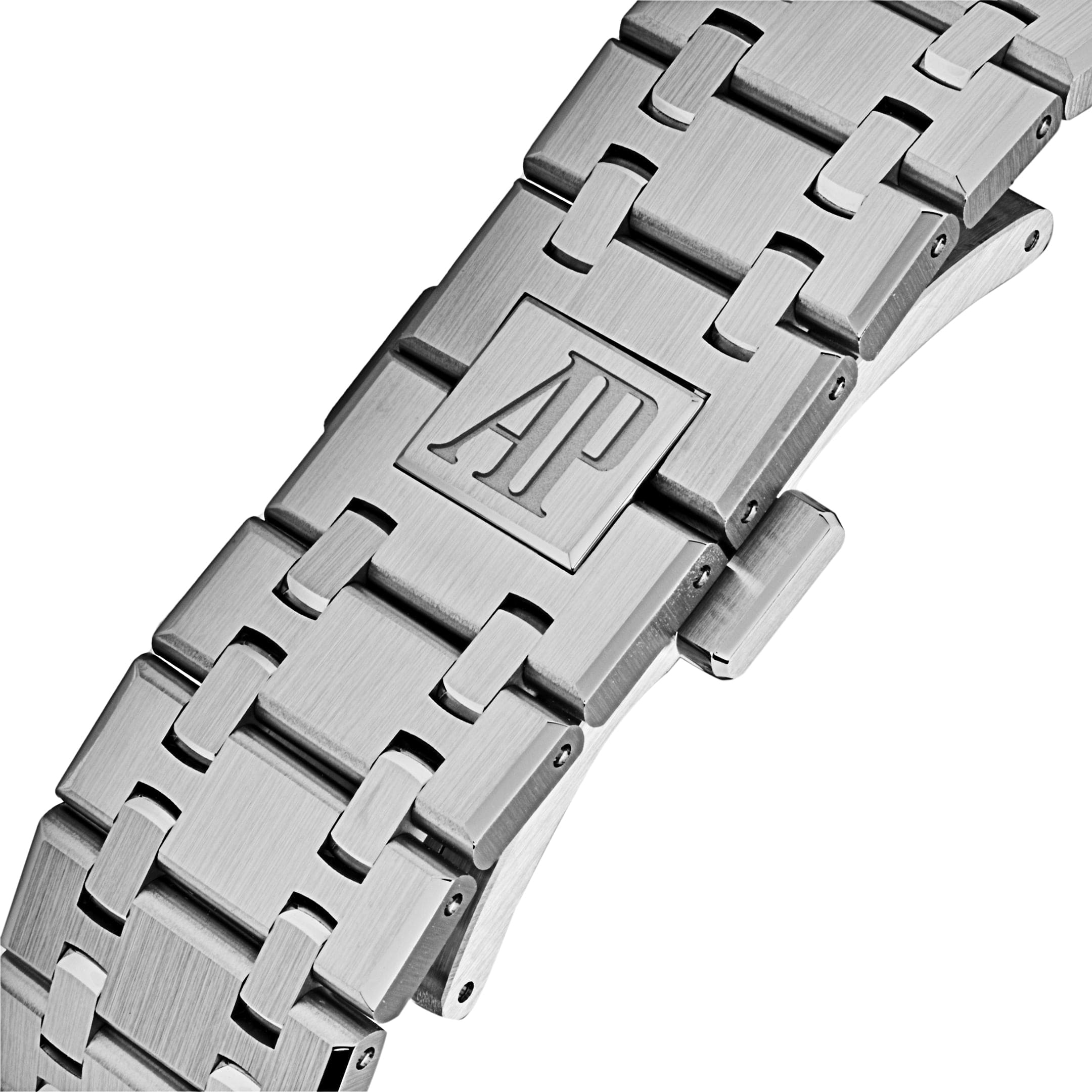 Audemars Piguet Royal Oak 77451ST.ZZ.1361ST.01 Selfwinding '50th Anniversary' Stainless Steel Light Blue Dial Diamond Bezel - Premium Luxury Product