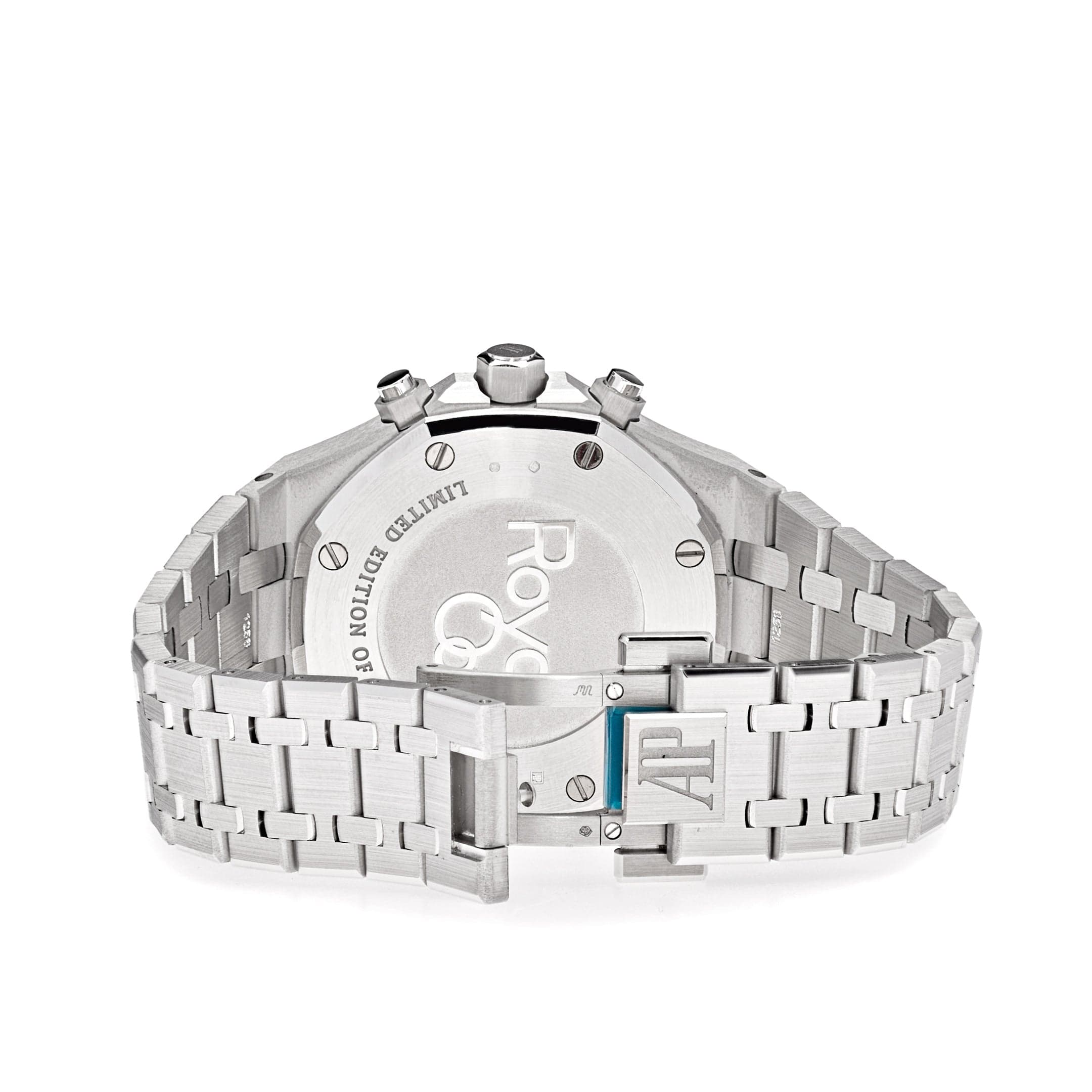 Audemars Piguet Royal Oak 26317BC.OO.1256BC.01 Selfwinding Chronograph White Gold Light Blue Dial Limited Edition - Premium Luxury Product