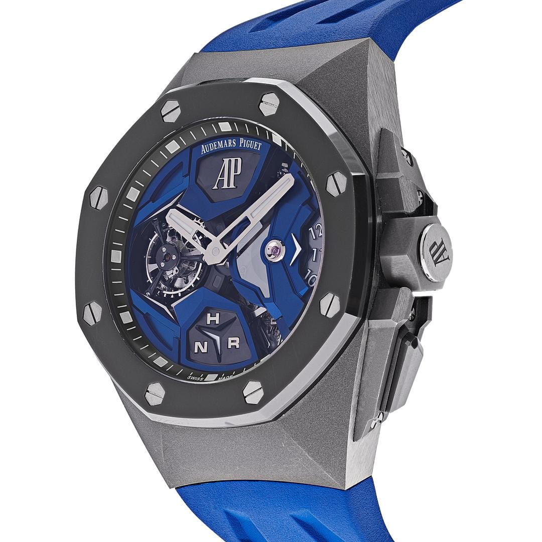 Audemars Piguet Royal Oak Concept 26589IO.OO.D030CA.01 Flying Tourbillon GMT Titanium - Premium Luxury Product