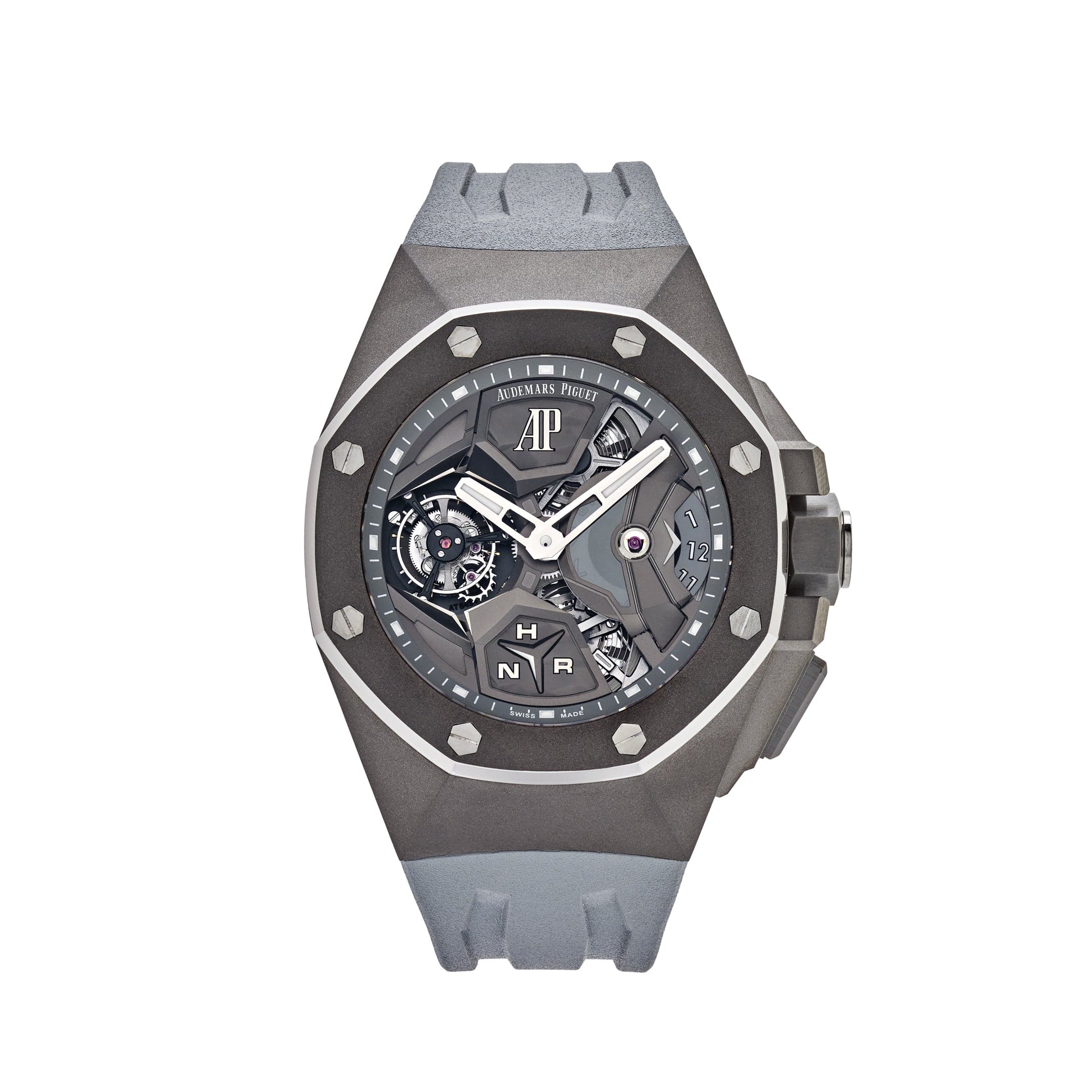 Audemars Piguet Royal Oak Concept 26589TI.GG.D006CA.01 Flying Tourbillon GMT Titanium Limited Edition - Premium Luxury Product