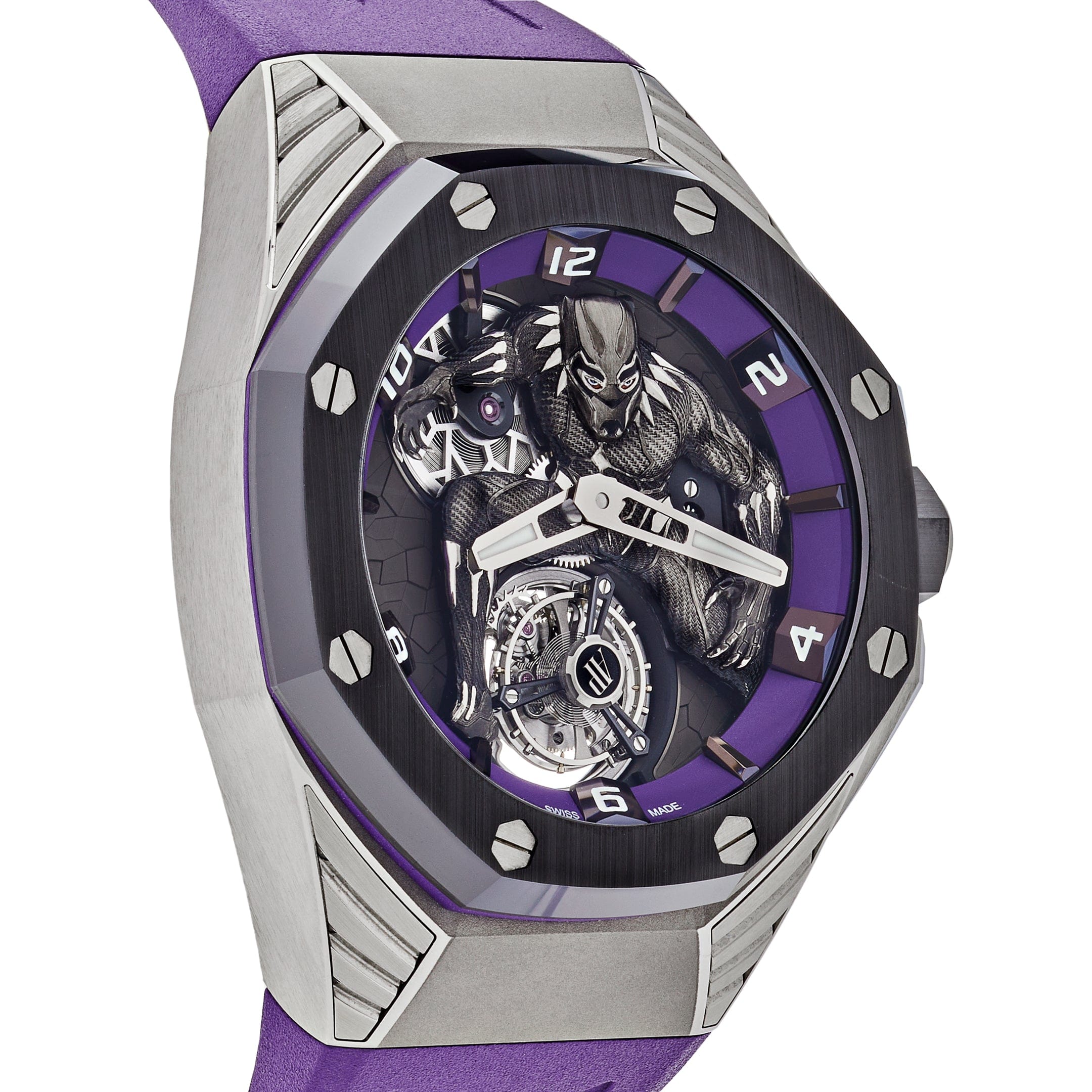 Audemars Piguet Royal Oak Concept 26620IO.OO.D077CA.01 'Black Panther' Flying Tourbillon Limited Edition - Premium Luxury Product