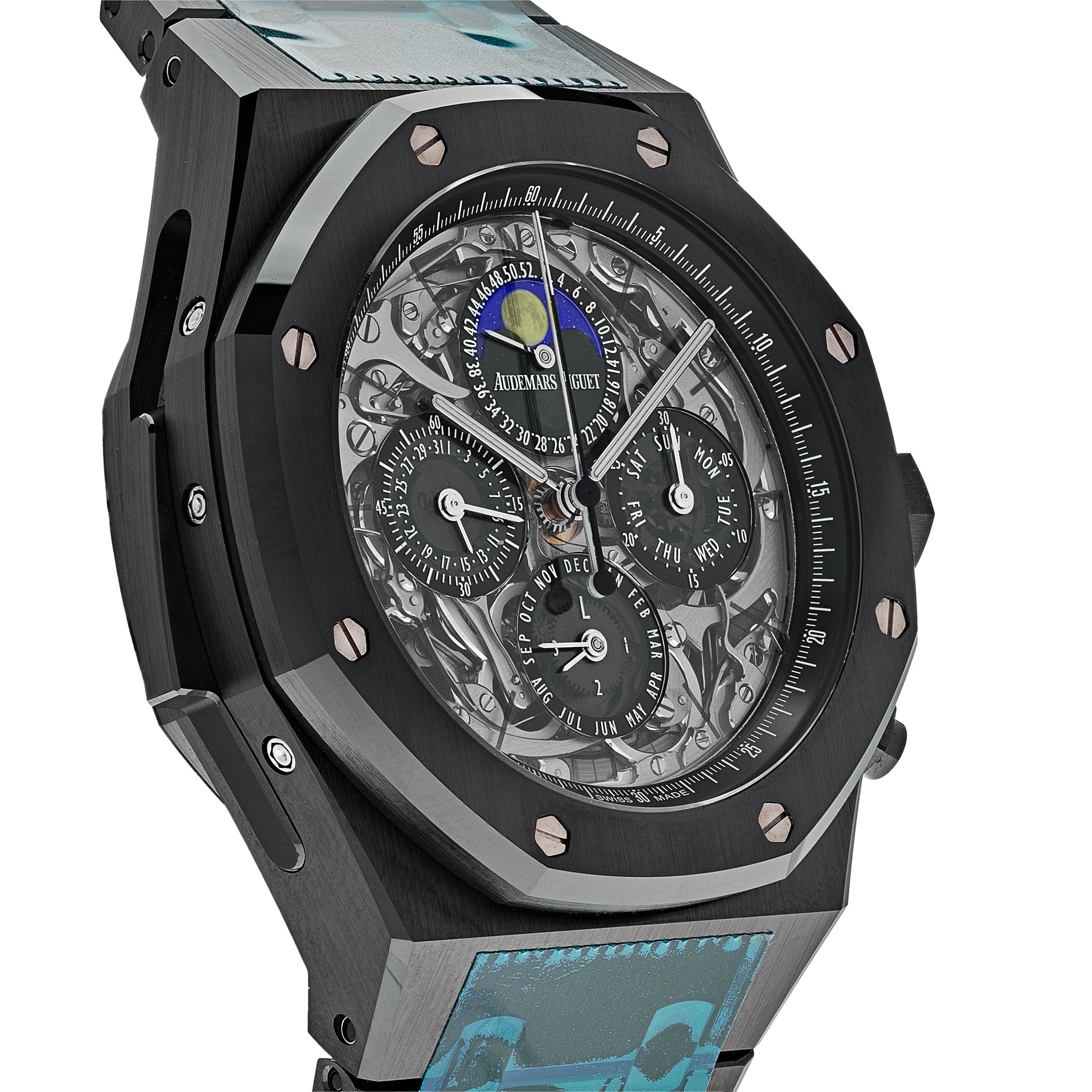 Audemars Piguet Royal Oak 26605CE.00.1248CE.98 Grand Complications Perpetual Calendar Black Ceramic - Premium Luxury Product