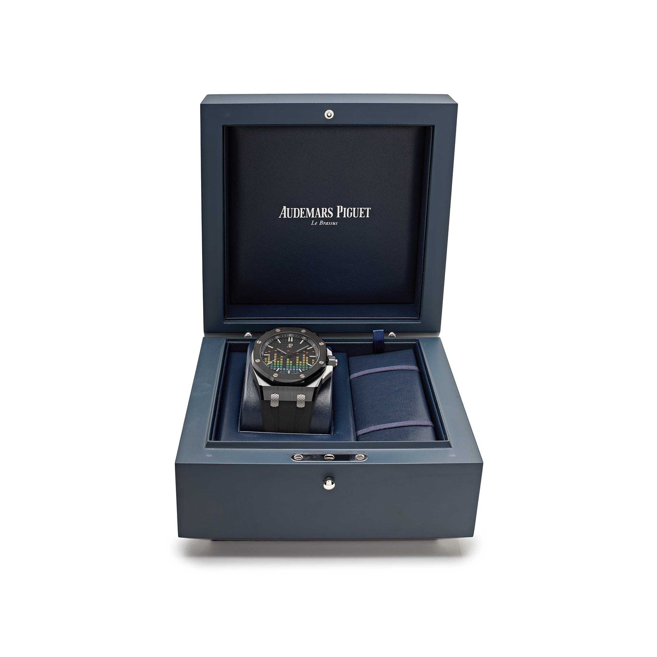 Audemars Piguet Royal Oak Offshore 15600CE.OO.A002CA.01 Selfwinding 'Music Edition' Black Ceramic Limited Edition - Premium Luxury Product