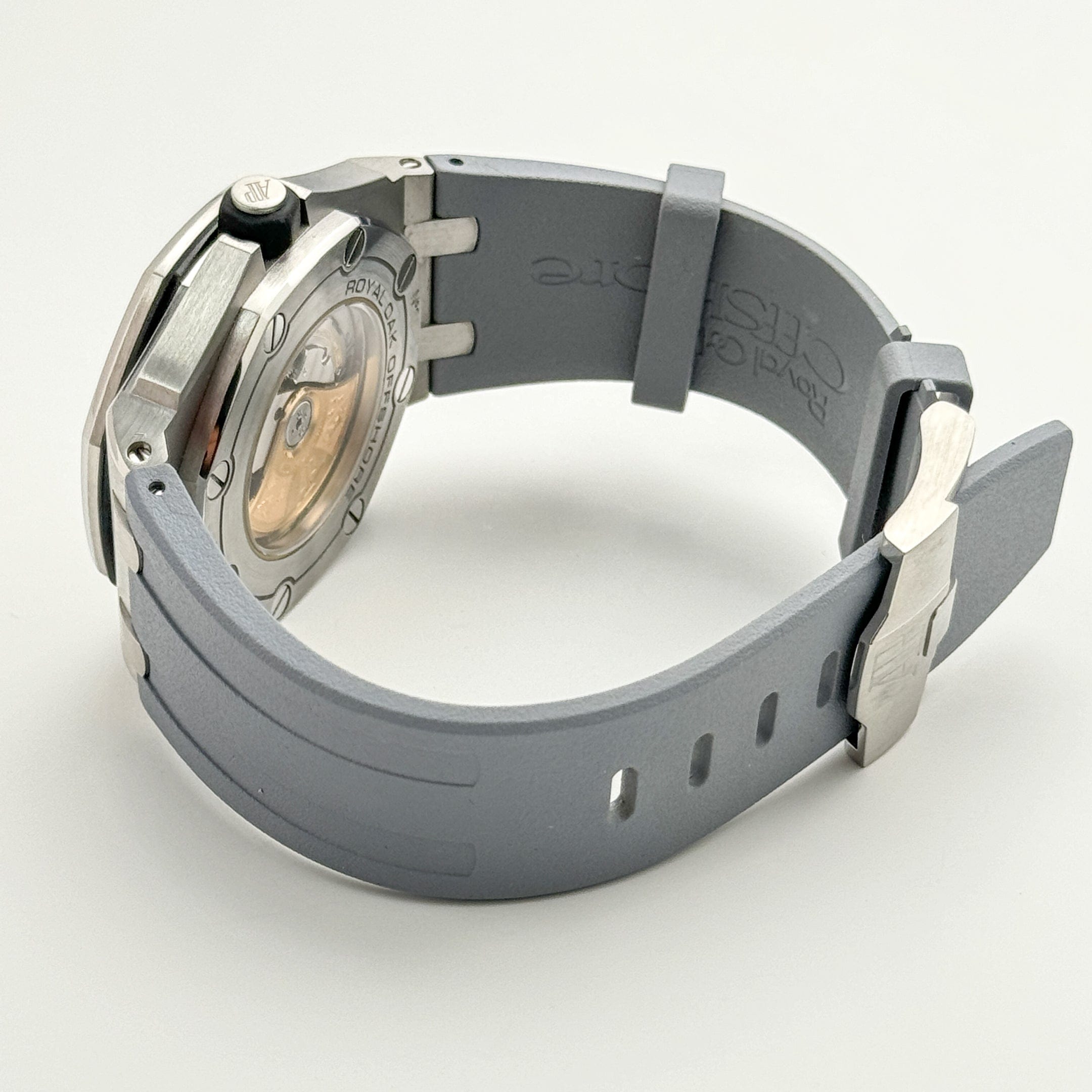 Audemars Piguet Royal Oak Offshore 15710ST.OO.A002CA.02  Diver Stainless Steel White Dial (2016) - Premium Luxury Product