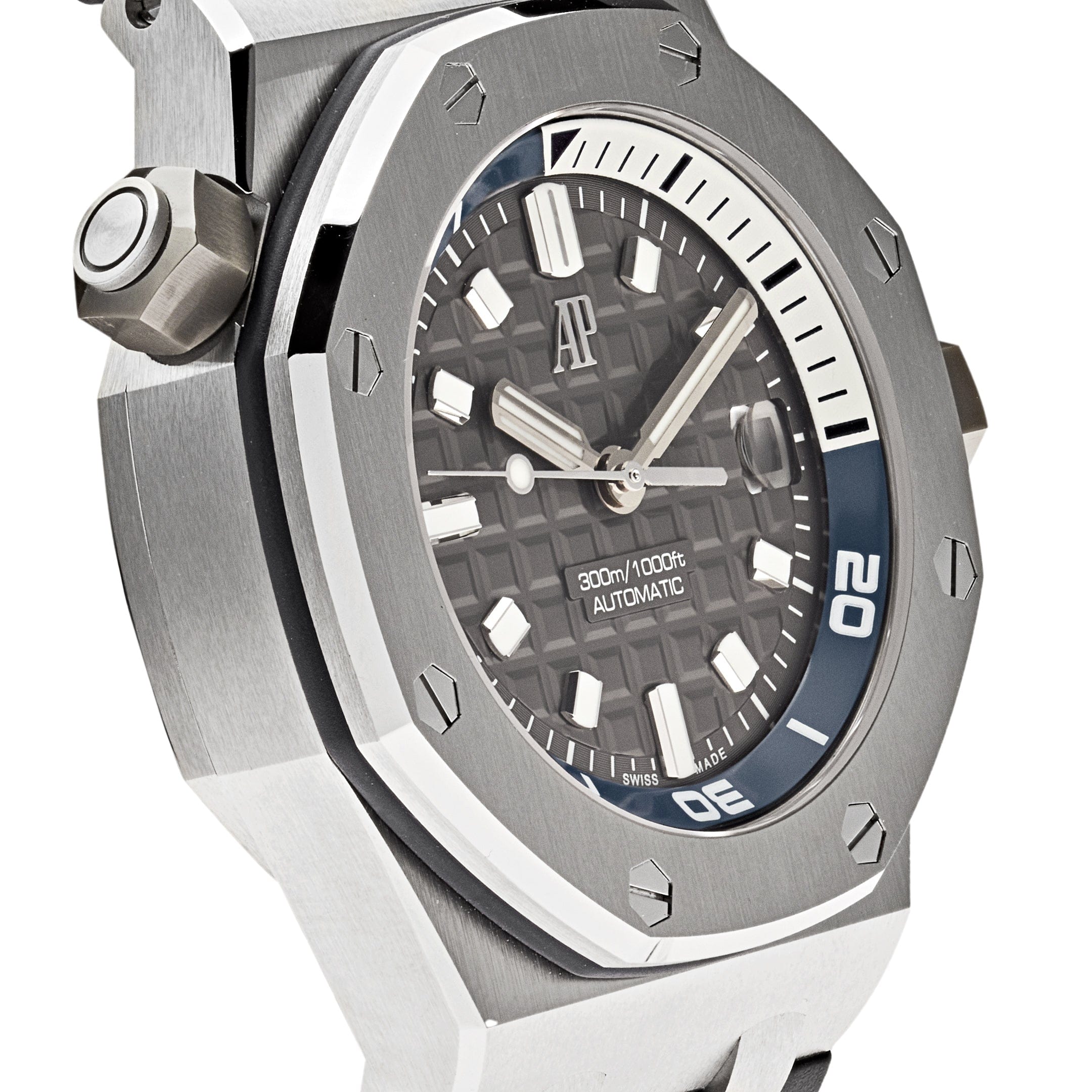 Audemars Piguet Royal Oak Offshore 15720ST.OO.A009CA.01 Diver Stainless Steel Grey Dial (2023) - Premium Luxury Product