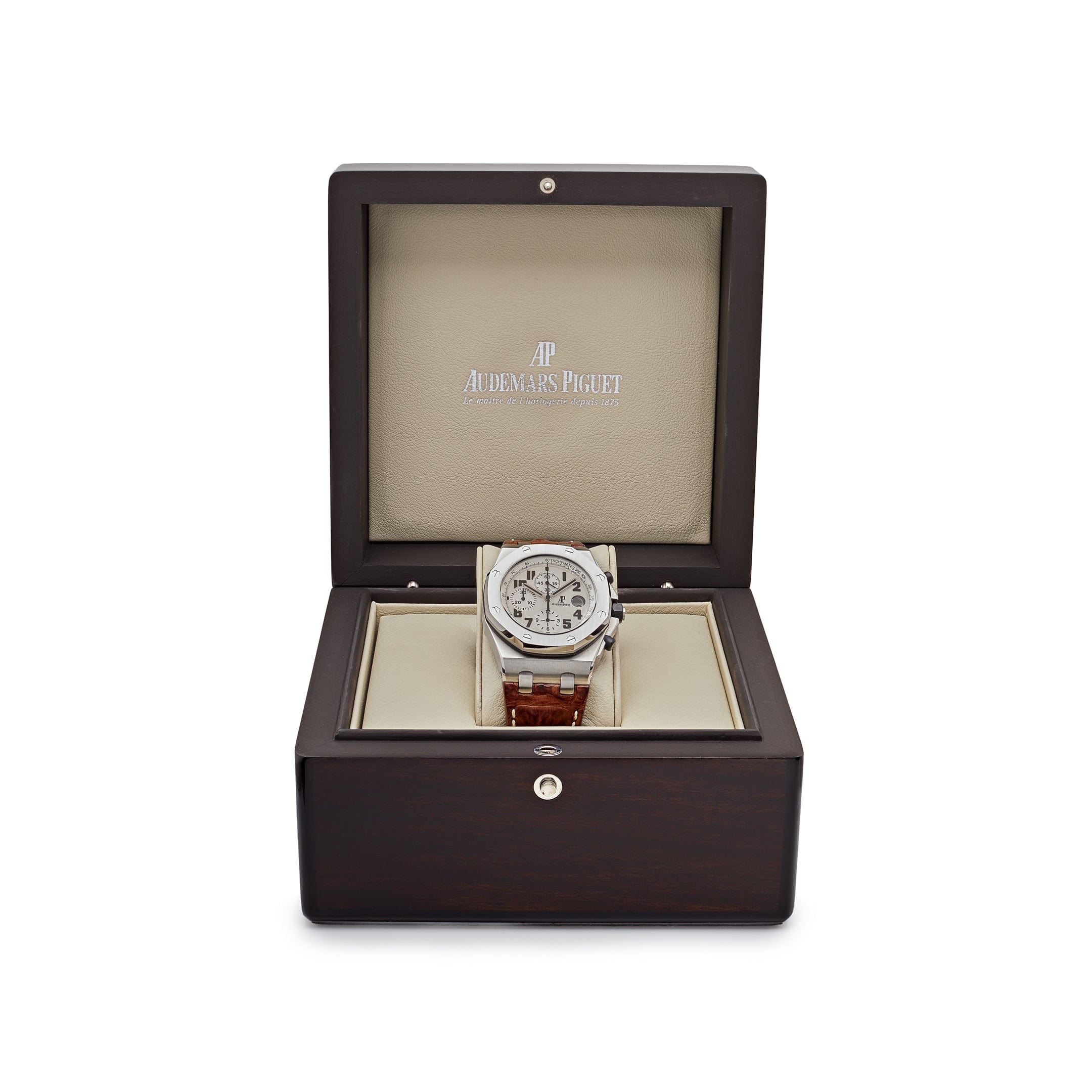 Audemars Piguet Royal Oak Offshore 26020ST.OO.D091CR.01.A Chronograph 'Safari' Stainless Steel White Dial - Premium Luxury Product