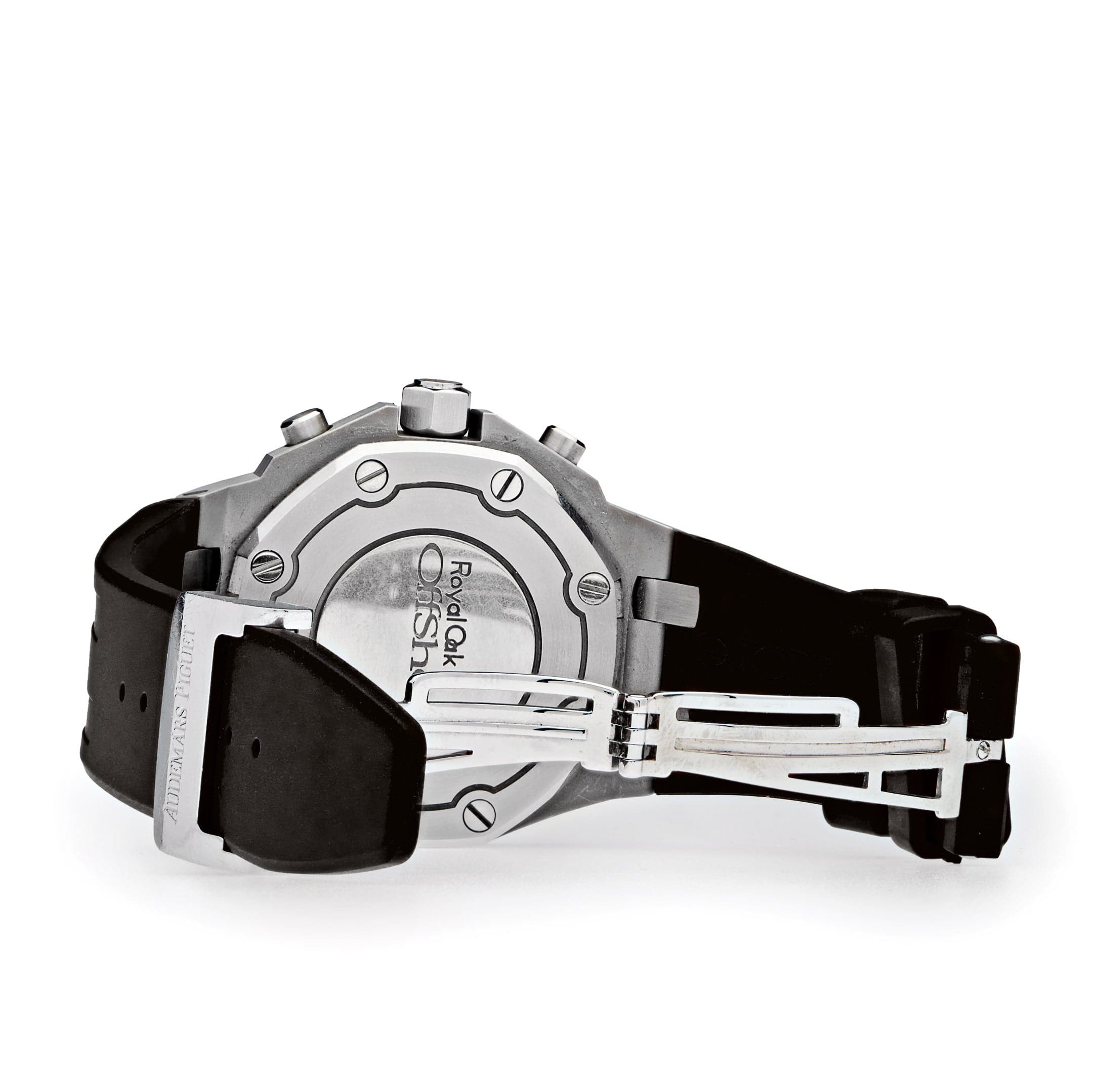 Audemars Piguet Royal Oak Offshore 26231ST.ZZ.D002CA.01 'Lady' Stainless Steel Black Dial Diamond Bezel (2018) - Premium Luxury Product