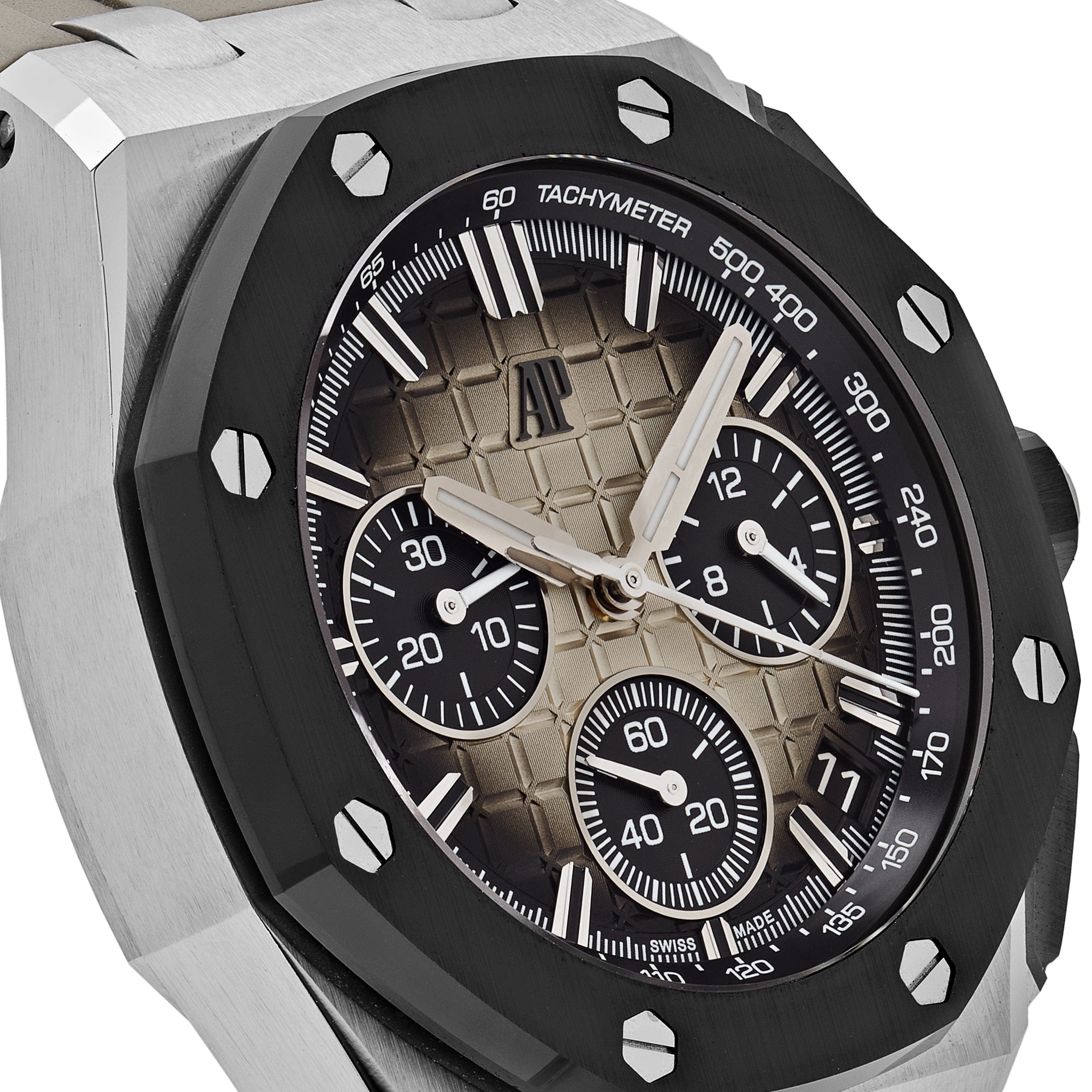 Audemars Piguet Royal Oak Offshore 26420SO.OO.A600CA.01 Chronograph Stainless Steel Smoke/Brown Dial (2023) - Premium Luxury Product