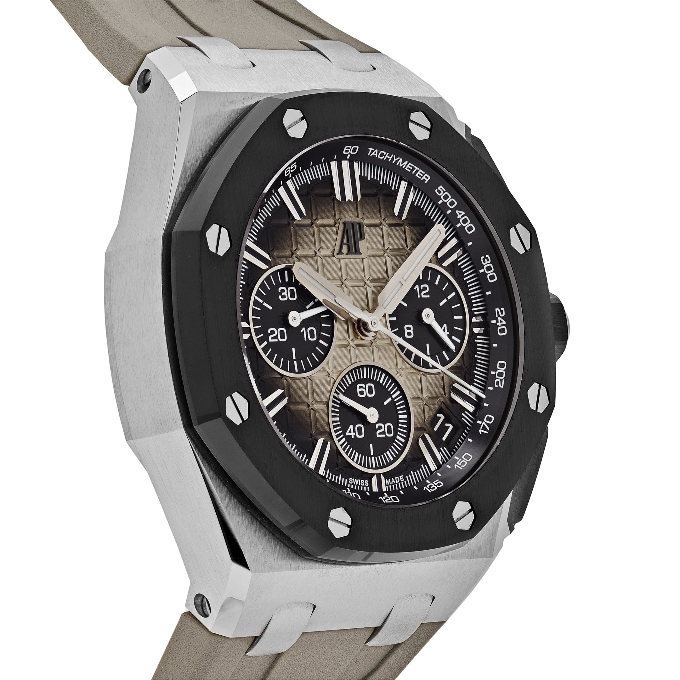 Audemars Piguet Royal Oak Offshore 26420SO.OO.A600CA.01 Chronograph Stainless Steel Smoke/Brown Dial (2023) - Premium Luxury Product