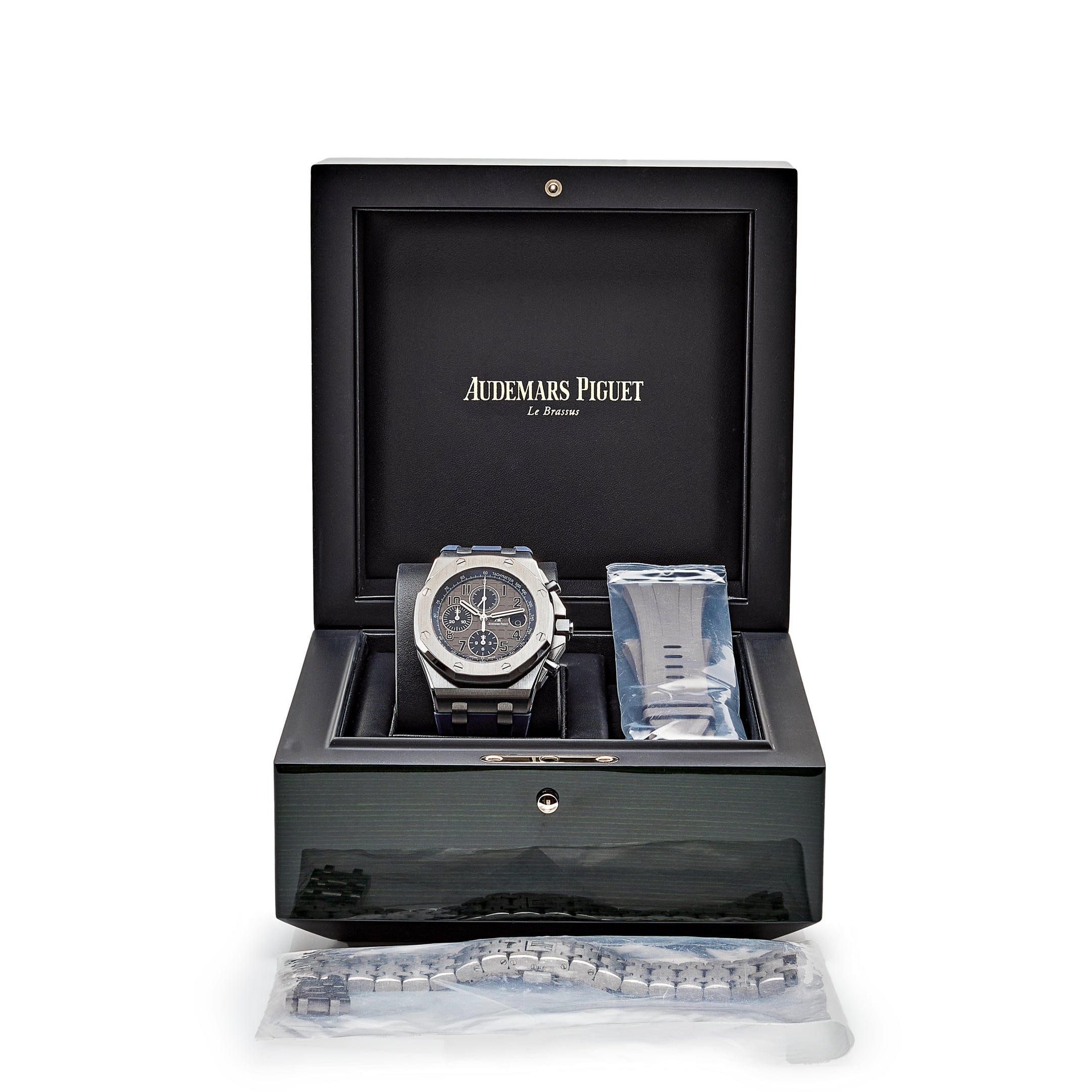 Audemars Piguet Royal Oak Offshore 26474TI.OO.1000TI.01 Chronograph 'QEII Cup' Titanium Grey Dial Limited Edition (2019) - Premium Luxury Product