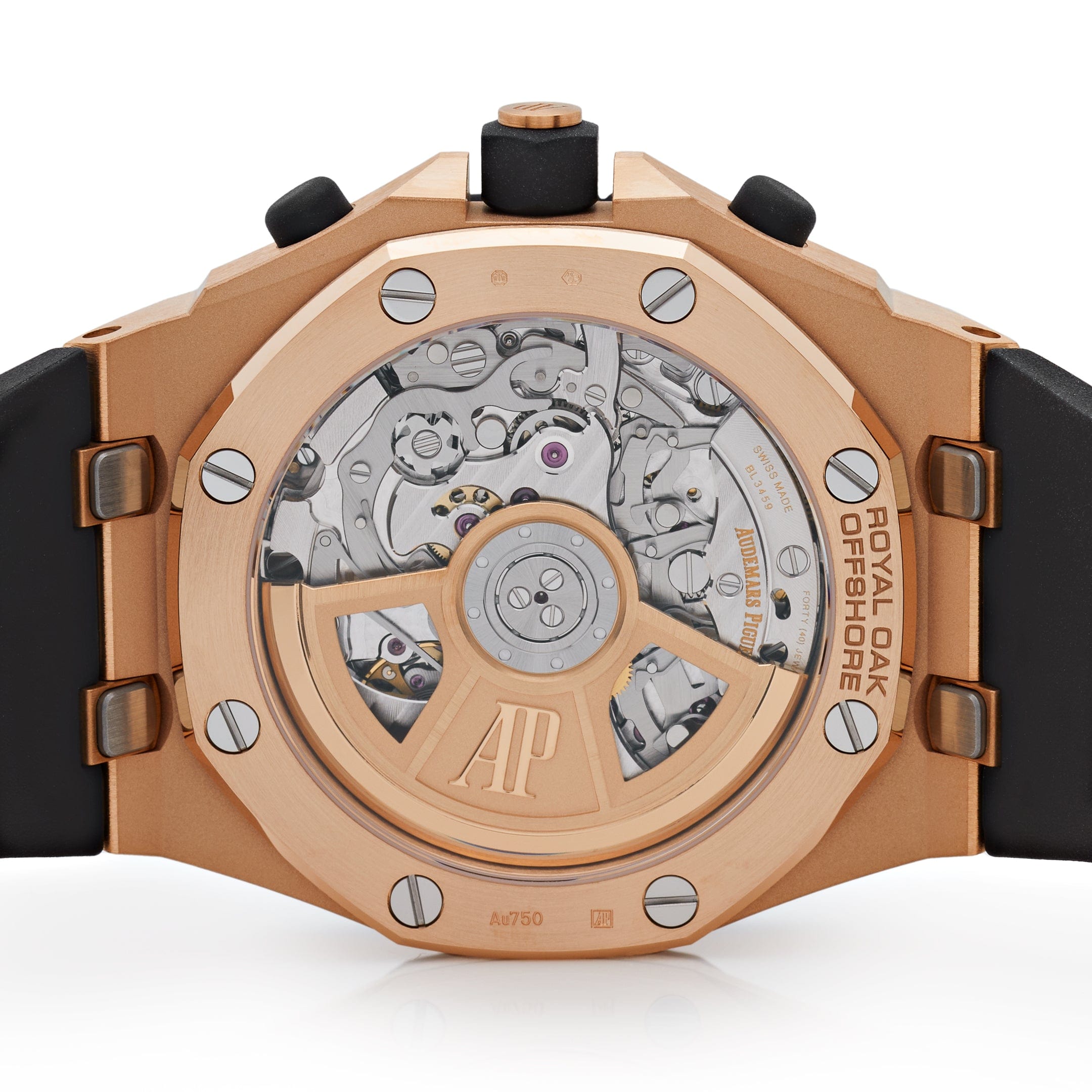 Audemars Piguet Royal Oak Offshore 26238OK.OO.A002CA.01 Chronograph Rose Gold Black Dial - Premium Luxury Product