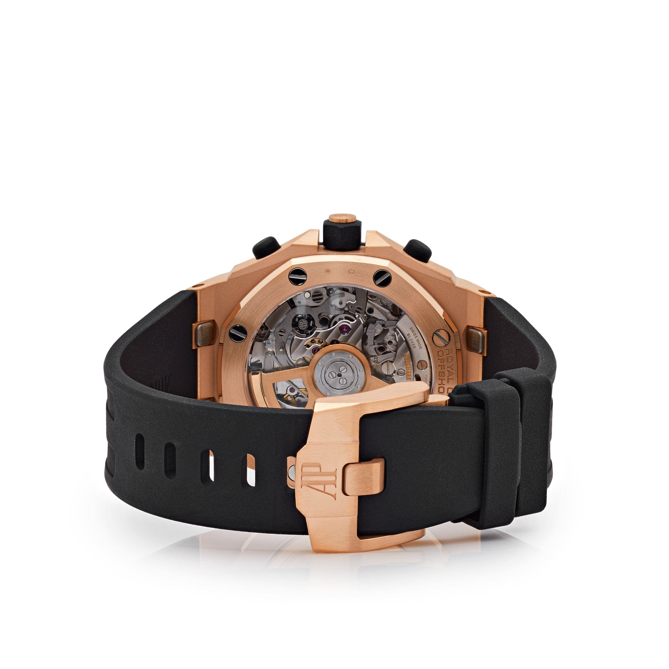 Audemars Piguet Royal Oak Offshore 26238OK.OO.A002CA.01 Chronograph Rose Gold Black Dial - Premium Luxury Product