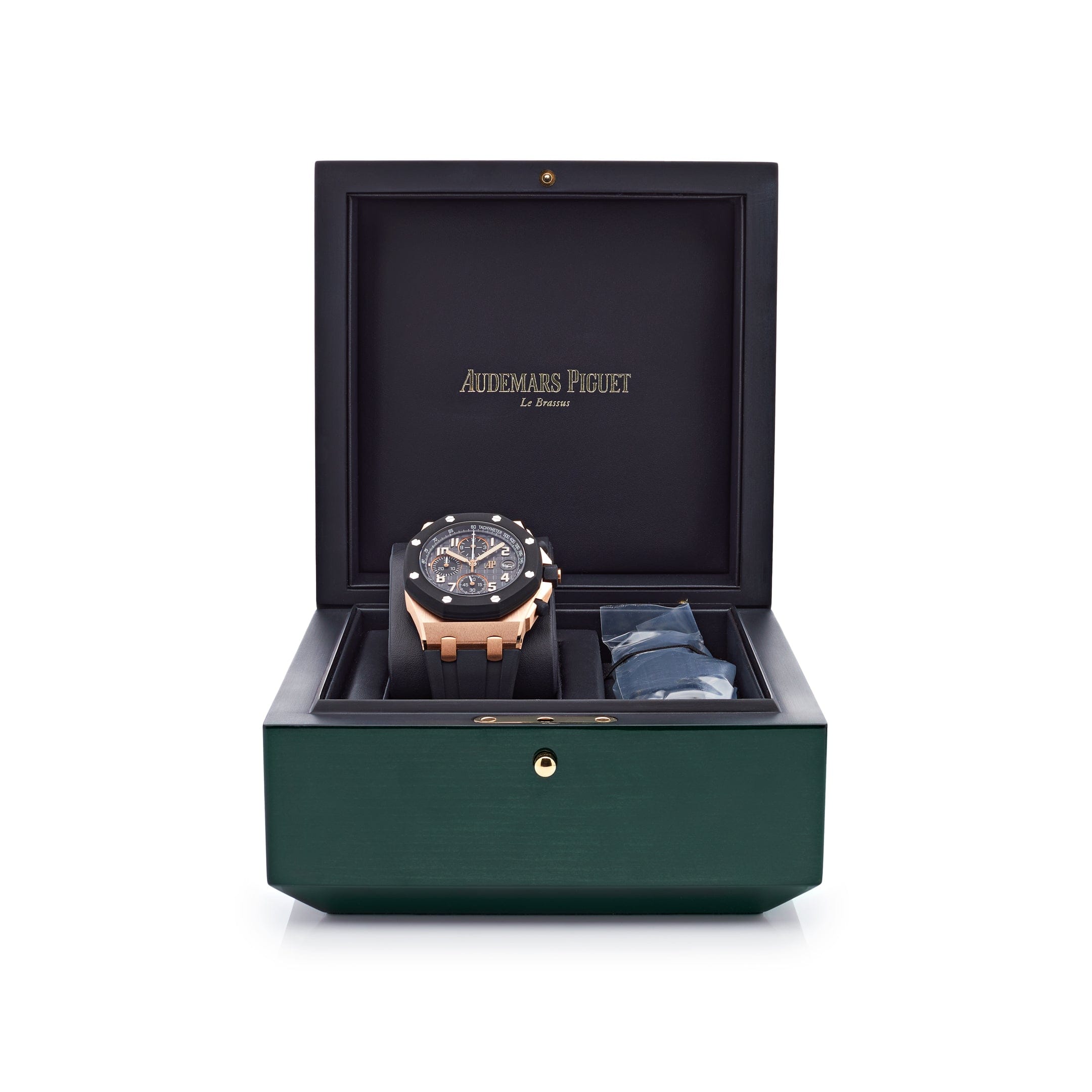 Audemars Piguet Royal Oak Offshore 26238OK.OO.A002CA.01 Chronograph Rose Gold Black Dial - Premium Luxury Product