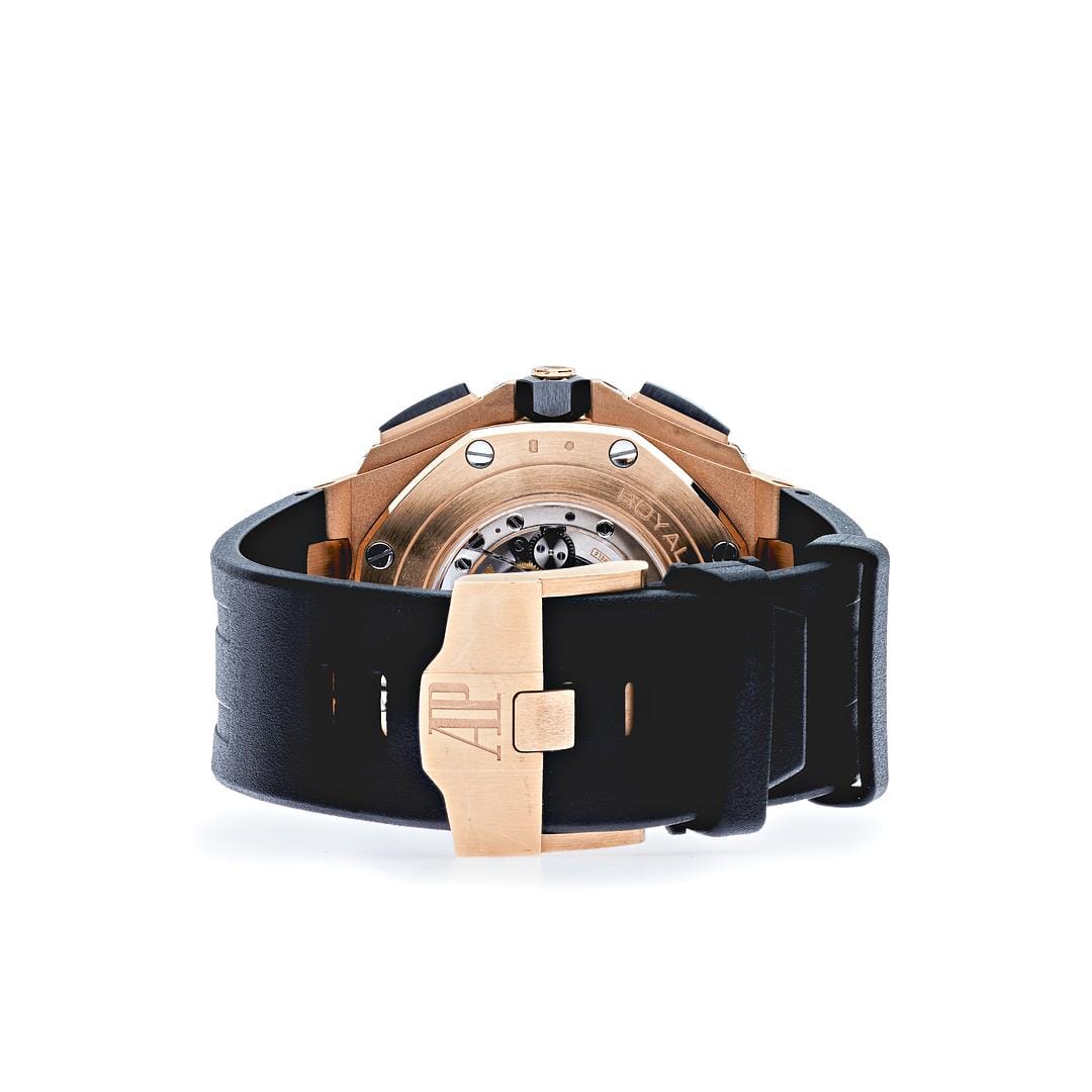 Audemars Piguet Royal Oak Offshore 26400RO.OO.A002CA.01 Chronograph Rose Gold Black Dial (2012) - Premium Luxury Product