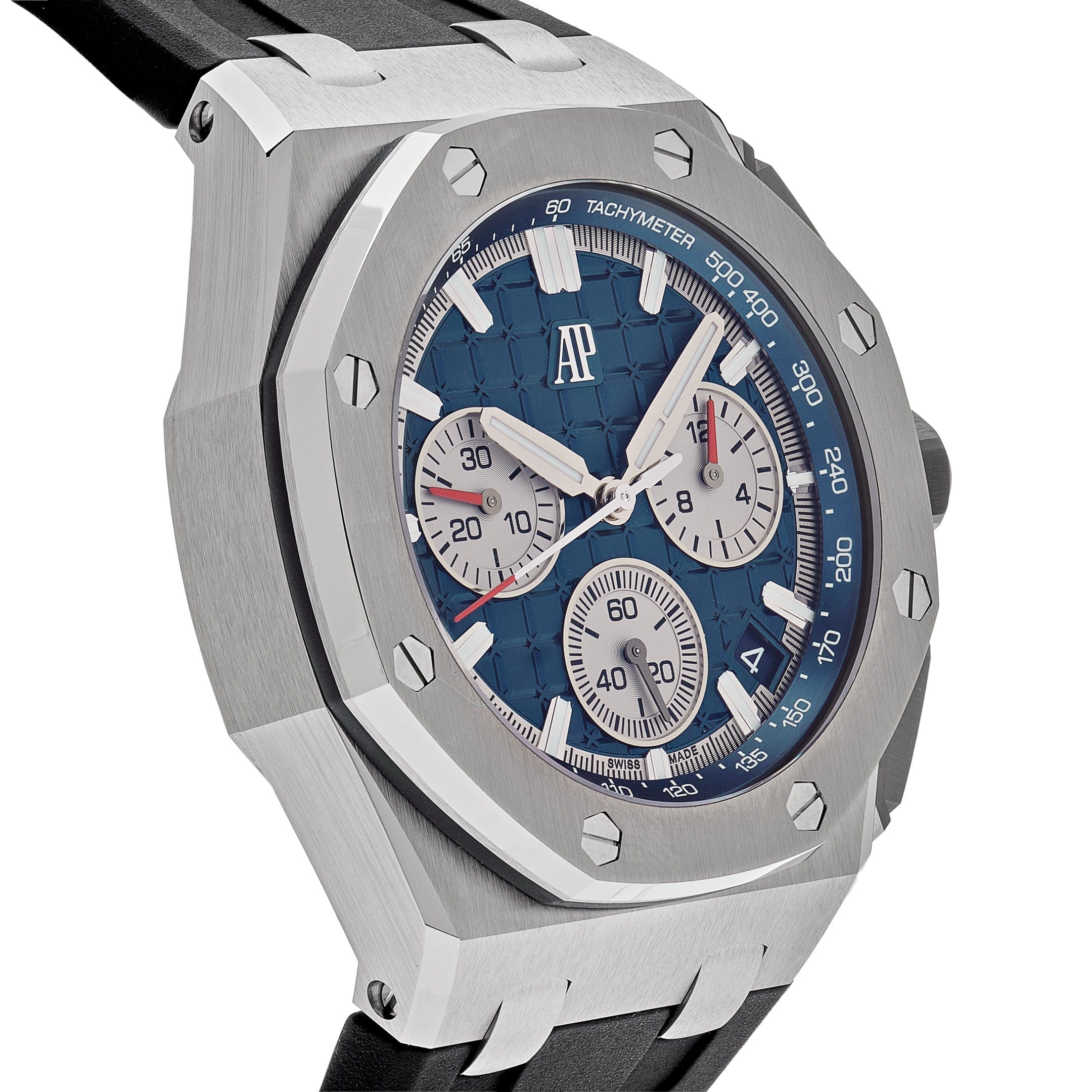 Audemars Piguet Royal Oak Offshore 26420TI.OO.A027CA.01 Chronograph Titanium Blue Dial - Premium Luxury Product