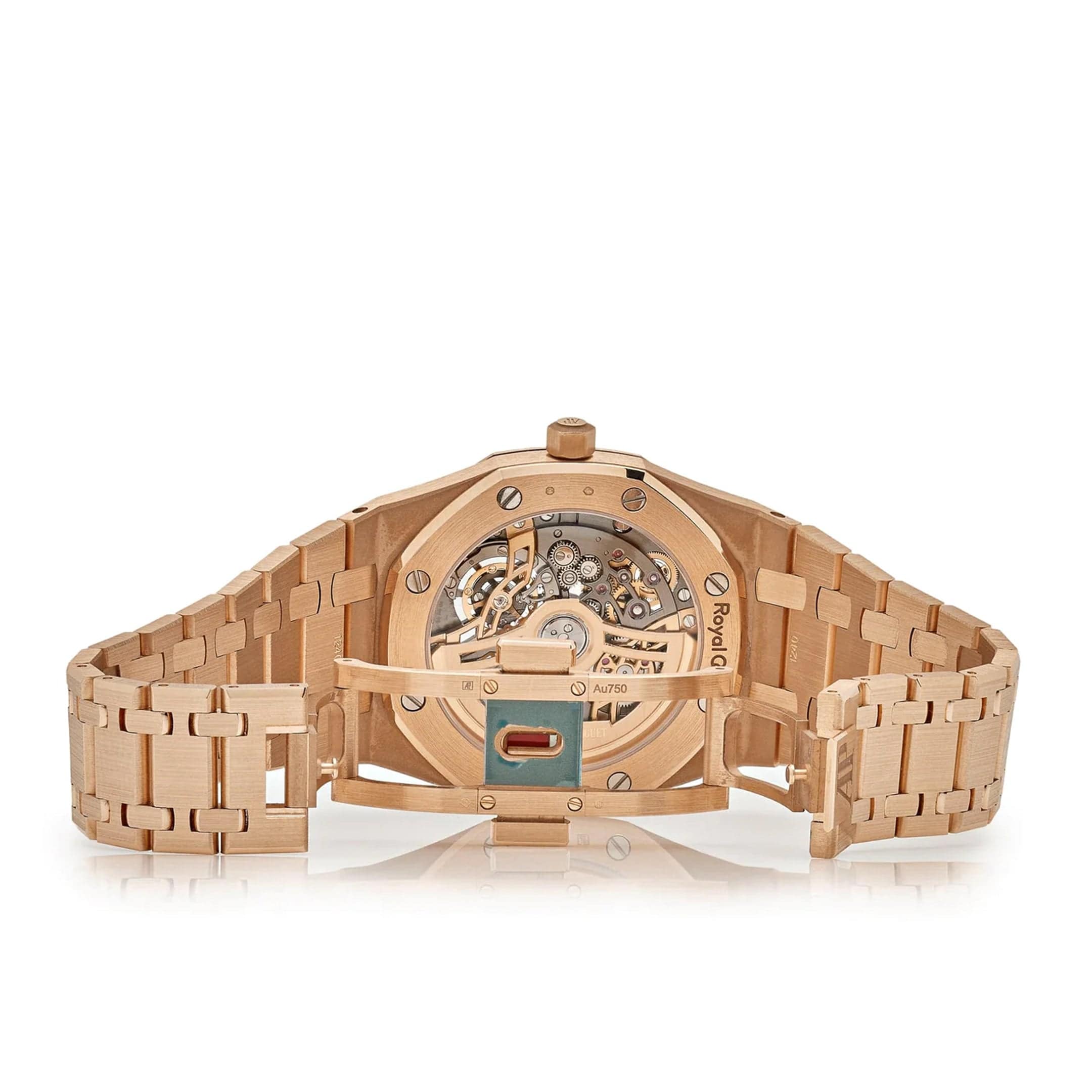 Audemars Piguet Royal Oak 16204OR.OO.1240OR.03 Openworked 'Jumbo' Extra-Thin Rose Gold - Premium Luxury Product
