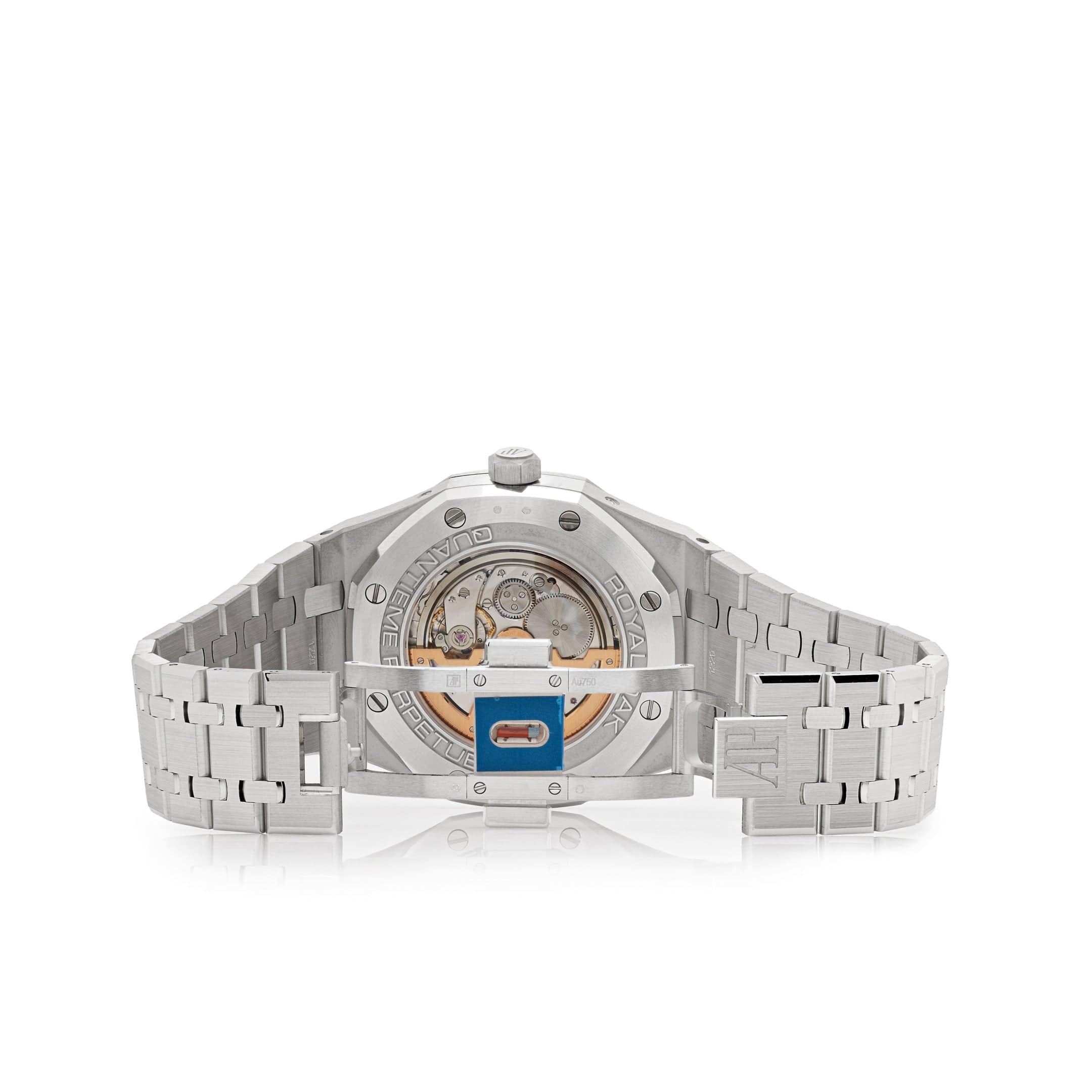 Audemars Piguet Royal Oak Perpetual Calendar 26598BC.ZZ.1220BC.01 'Special Edition' White Gold Burgundy Dial Diamond Bezel (2024) - Premium Luxury Product