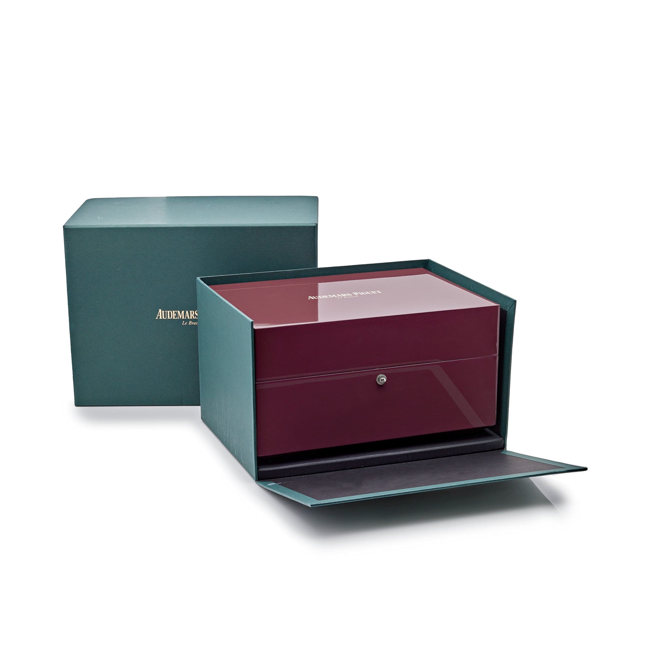 Audemars Piguet Royal Oak Perpetual Calendar 26598BC.ZZ.1220BC.01 'Special Edition' White Gold Burgundy Dial Diamond Bezel (2024) - Premium Luxury Product