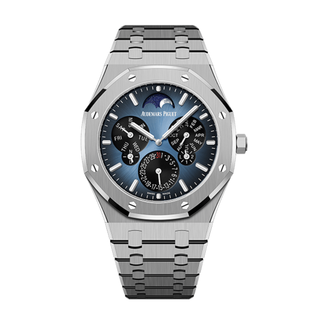 Audemars Piguet Royal Oak 26586TI.OO.1240TI.01 Perpetual Calendar Ultra-Thin Titanium Limited Edition - Premium Luxury Product
