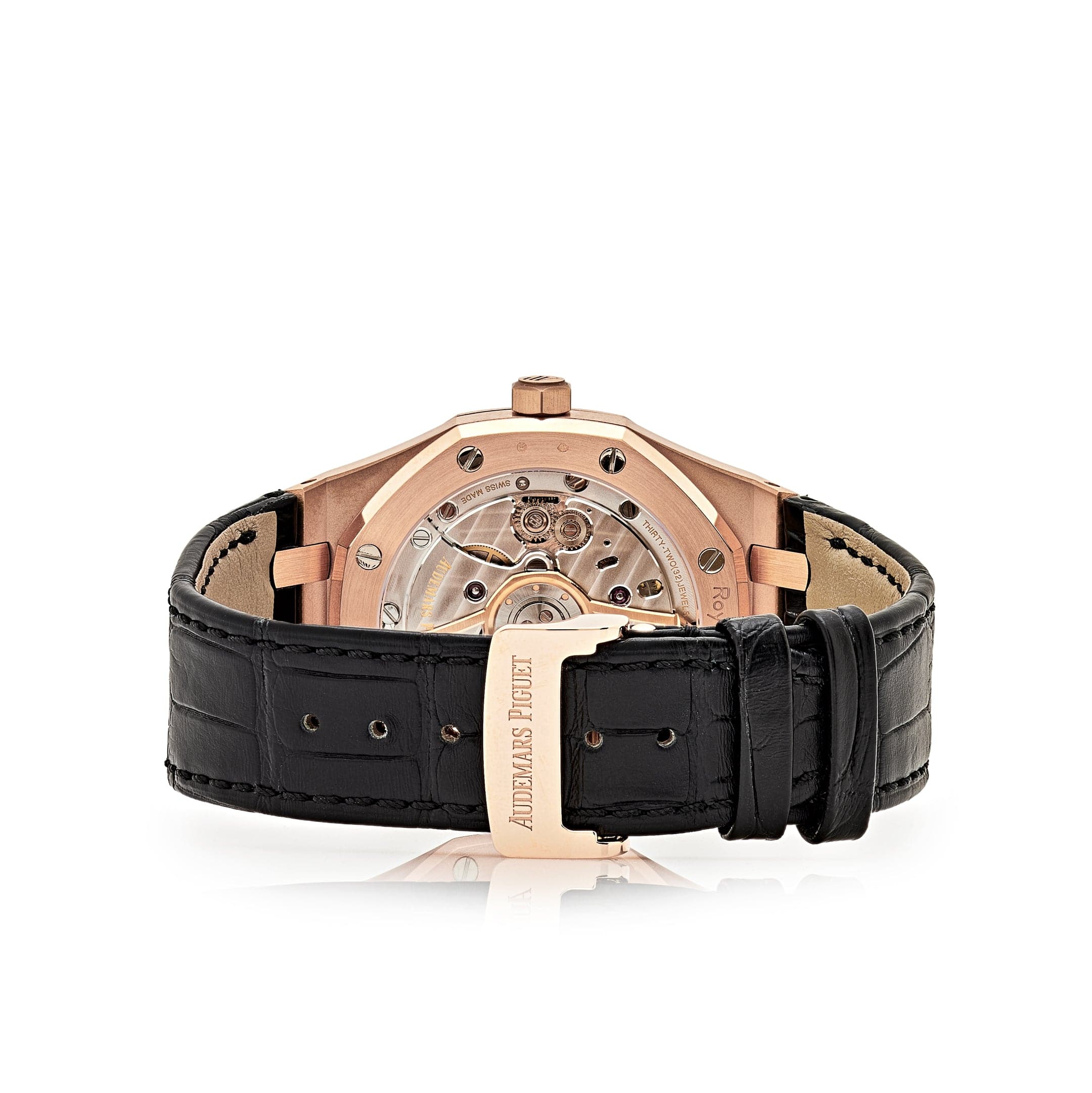 Audemars Piguet Royal Oak Selfwinding 15500OR.OO.D002CR.01 Rose Gold Black Dial - Premium Luxury Product