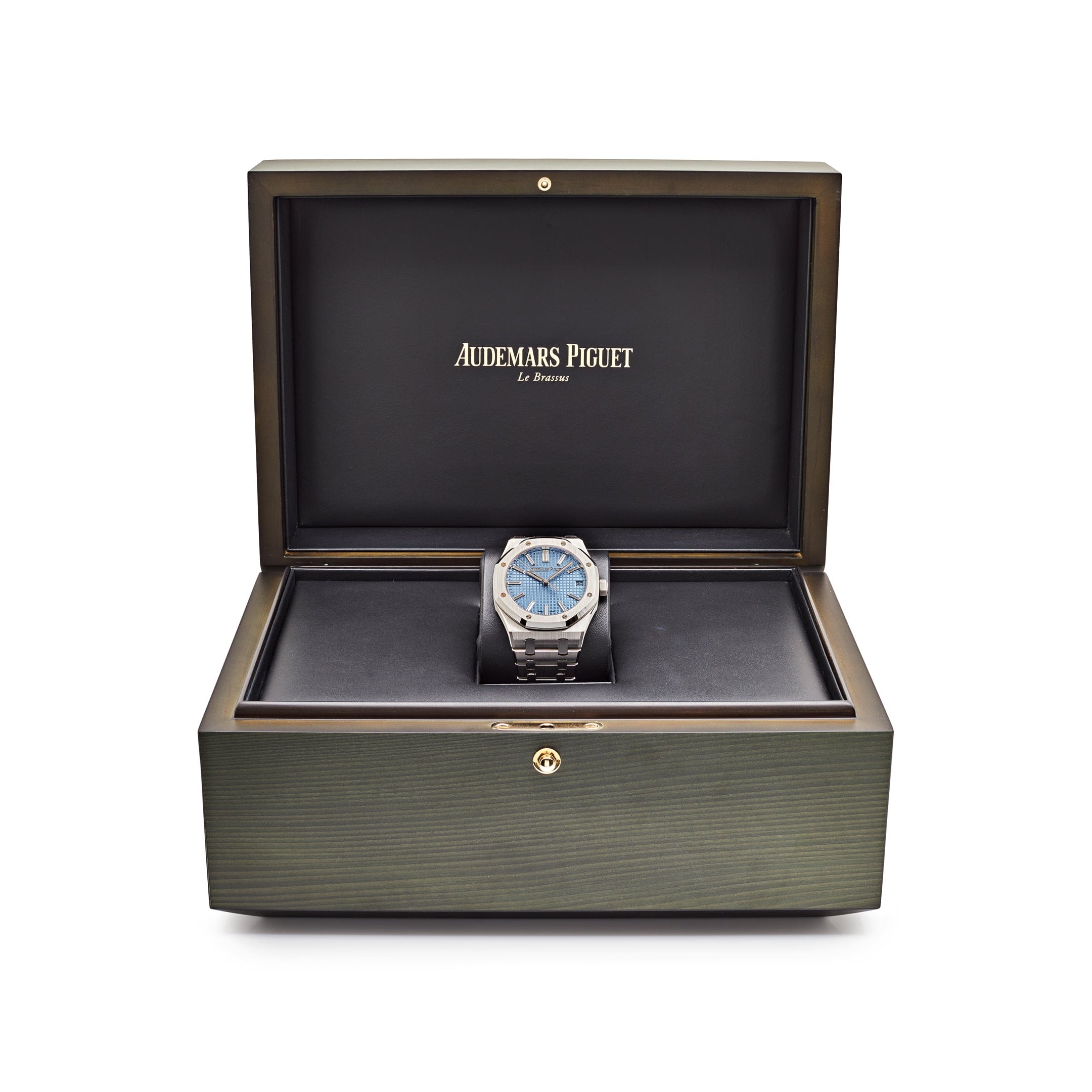 Audemars Piguet Royal Oak Selfwinding 15510BC.OO.1320BC.01 White Gold Blue Dial Limited Edition - Premium Luxury Product