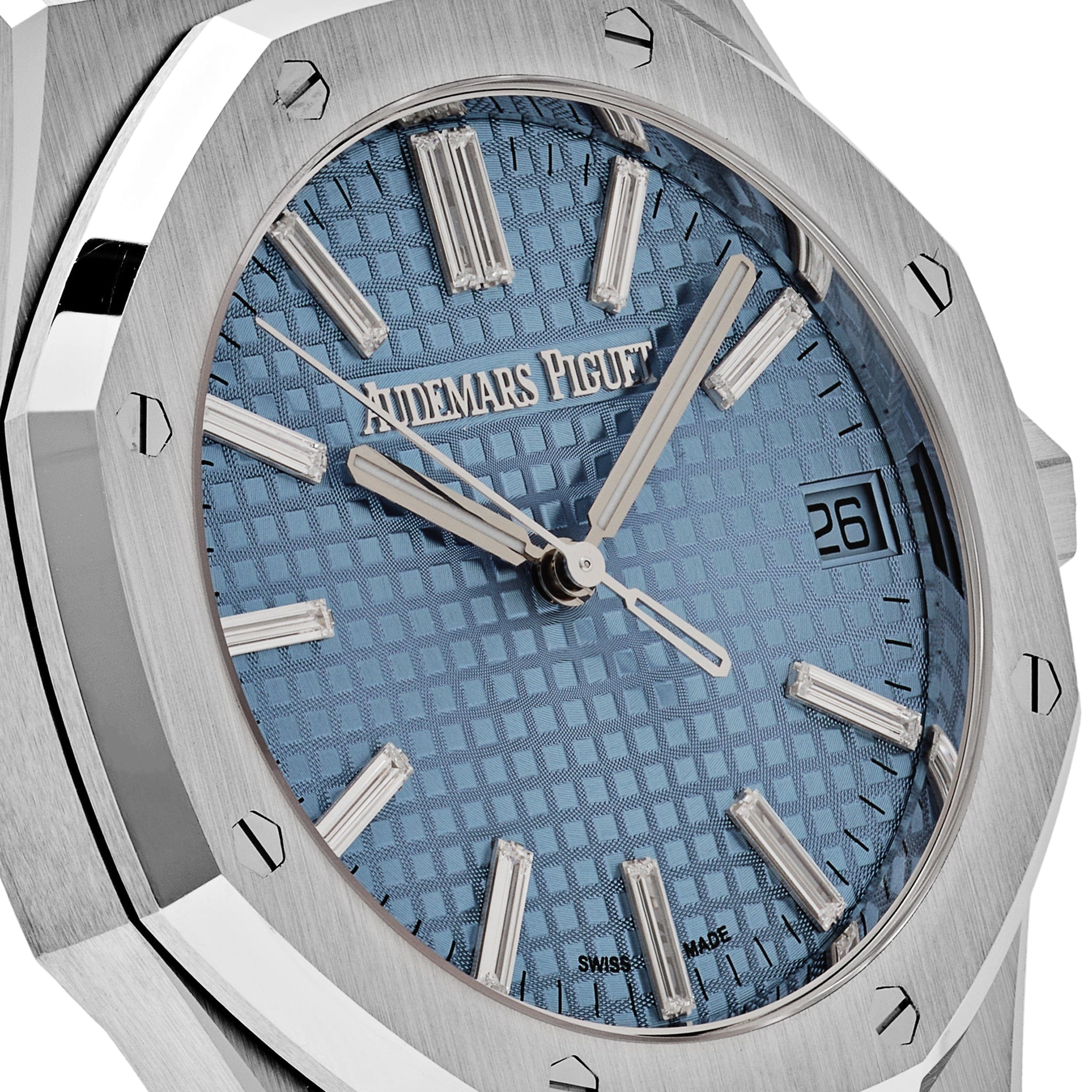 Audemars Piguet Royal Oak Selfwinding 15510BC.OO.1320BC.01 White Gold Blue Dial Limited Edition - Premium Luxury Product
