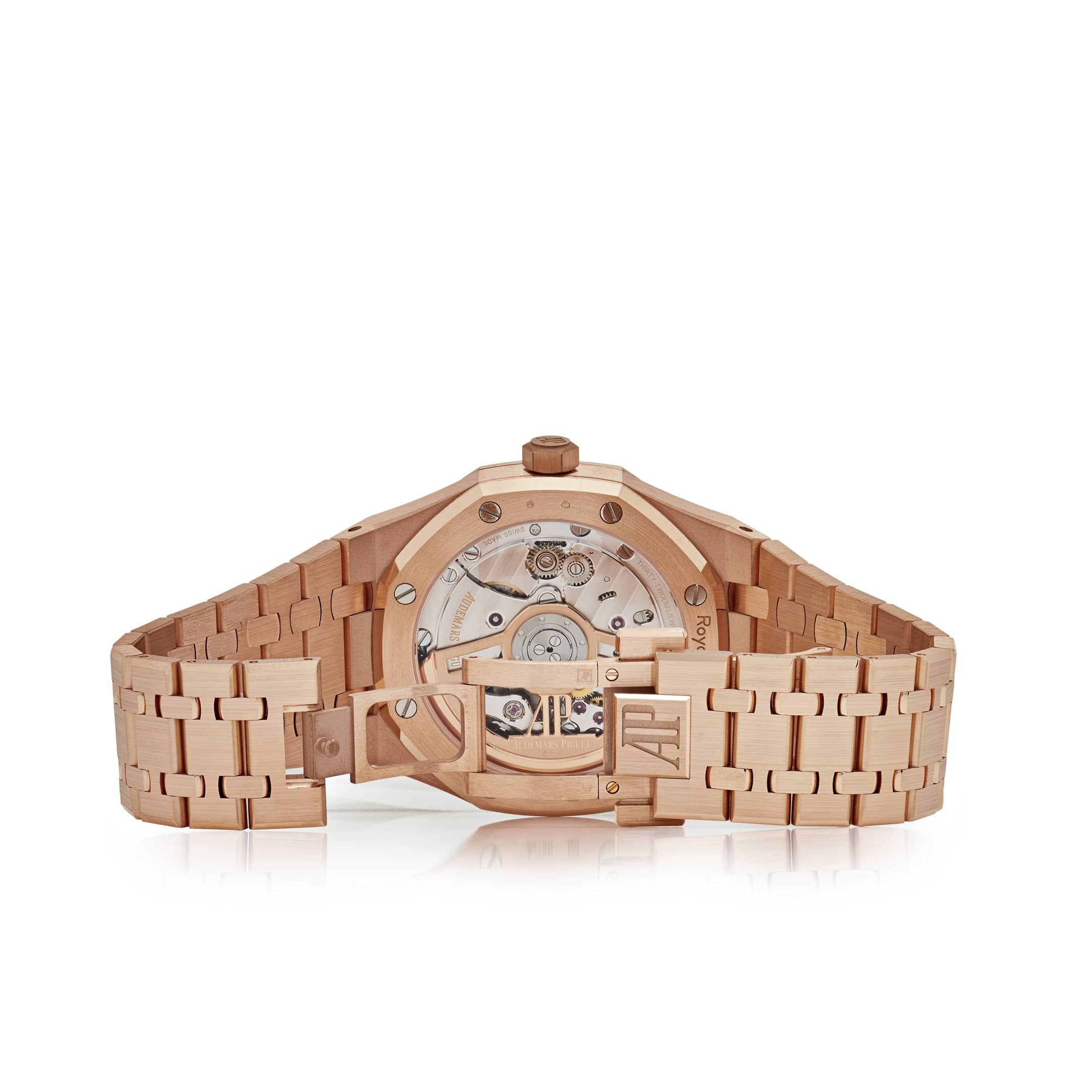 Audemars Piguet Royal Oak Selfwinding 15510OR.OO.1320OR.03 Rose Gold Blue Dial (2024) - Premium Luxury Product