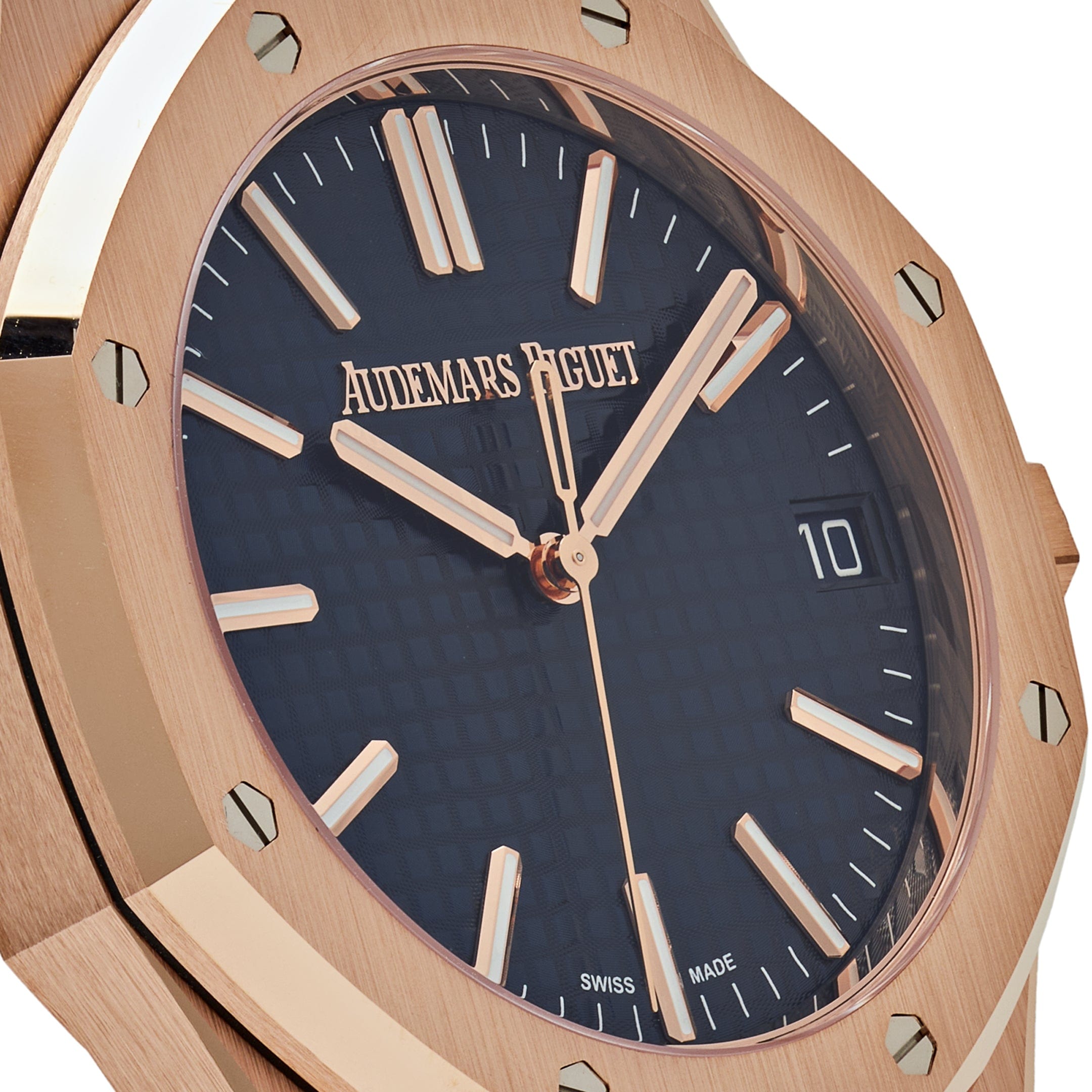Audemars Piguet Royal Oak Selfwinding 15510OR.OO.1320OR.03 Rose Gold Blue Dial (2024) - Premium Luxury Product
