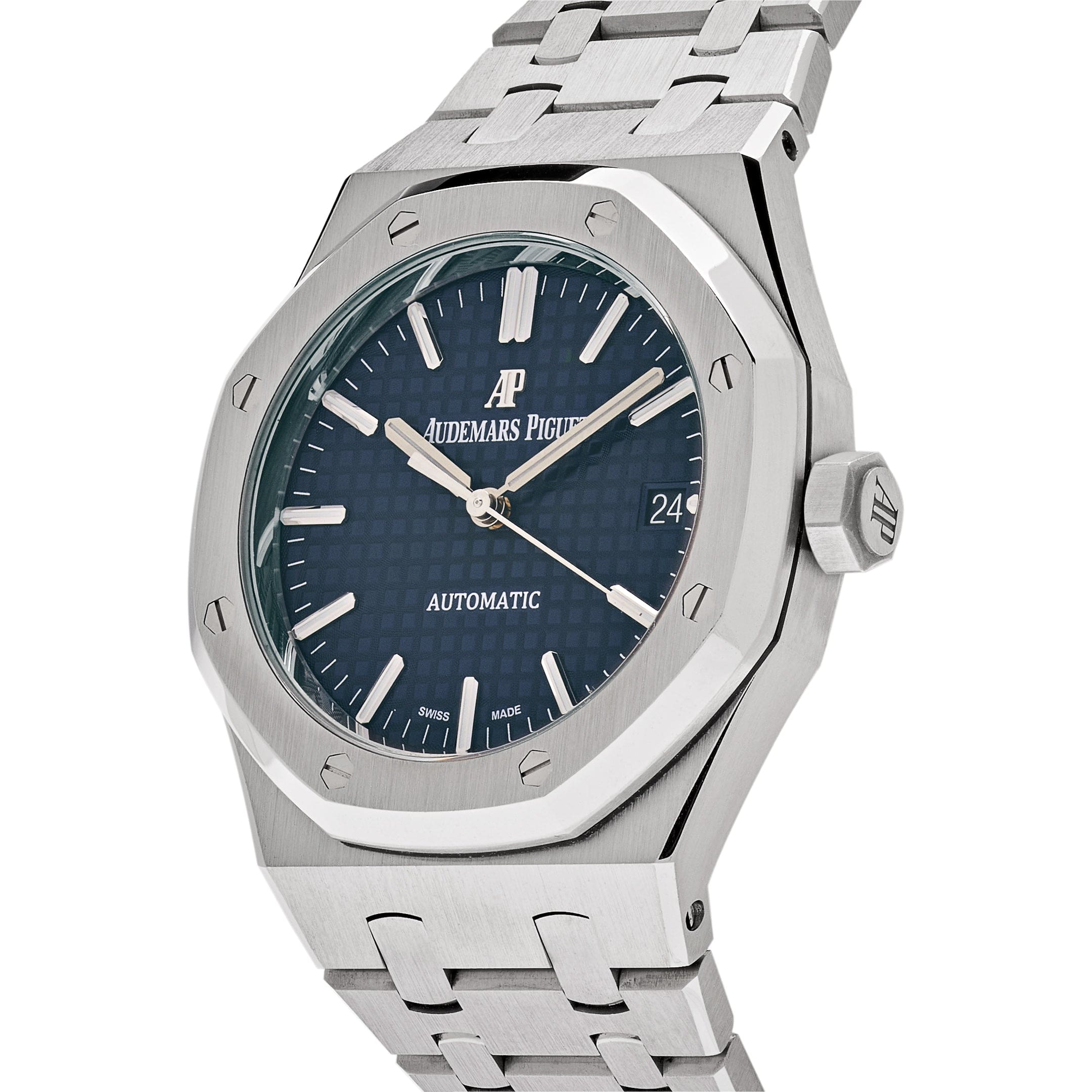 Audemars Piguet Royal Oak Selfwinding Steel Blue Dial 37mm 15450ST.OO.1256ST.03 - Premium Luxury Product