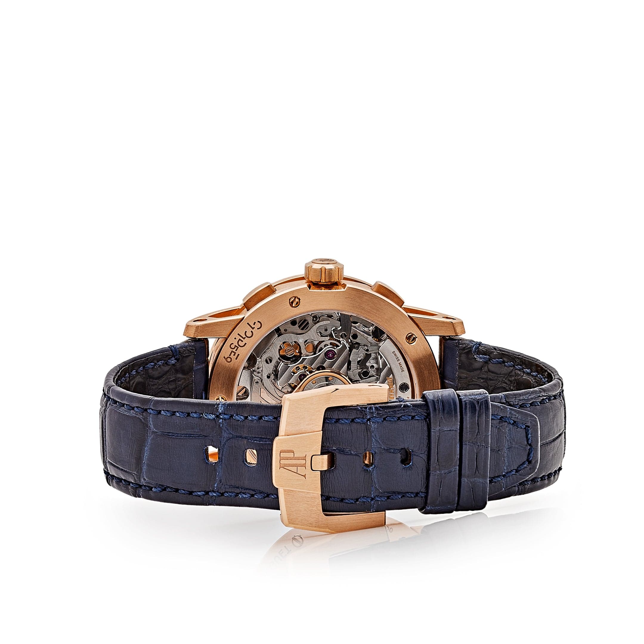 Audemars Piguet Selfwinding Chronograph Code 11.59 26393OR.OO.A321CR.01 Lacquered Blue Dial - Premium Luxury Product