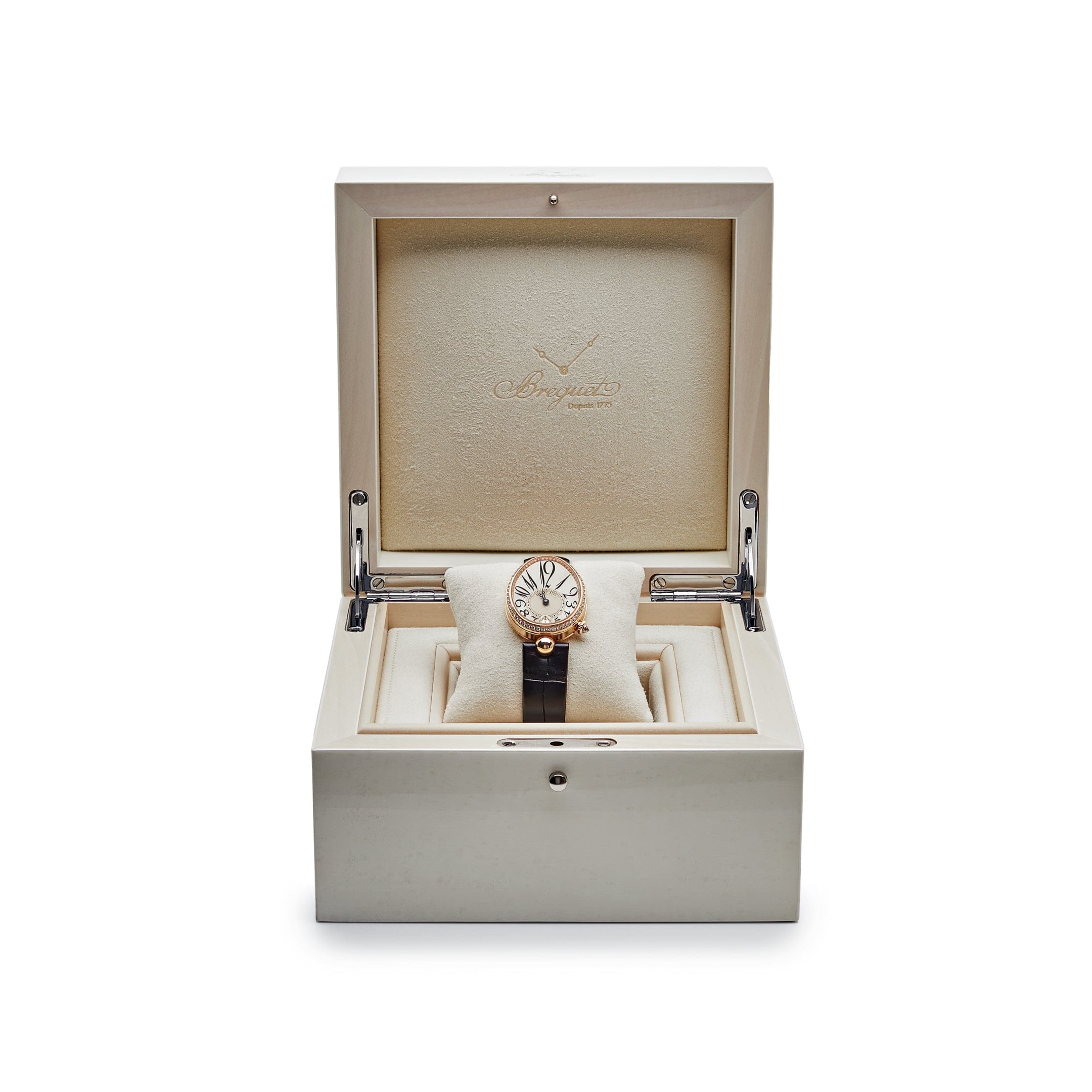 Breguet 8918 Reine De Naples Rose Gold Mother Of Pearl Diamond Dial (2024) - Premium Luxury Product