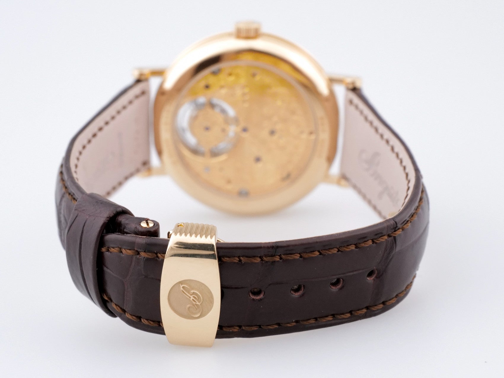 Breguet Tourbillon Classique 18K Yellow Gold Mens Watch - Premium Luxury Product