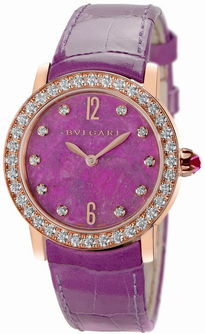 Bvlgari Heart of Ruby 18K Pink Gold Lady's Watch - Premium Luxury Product
