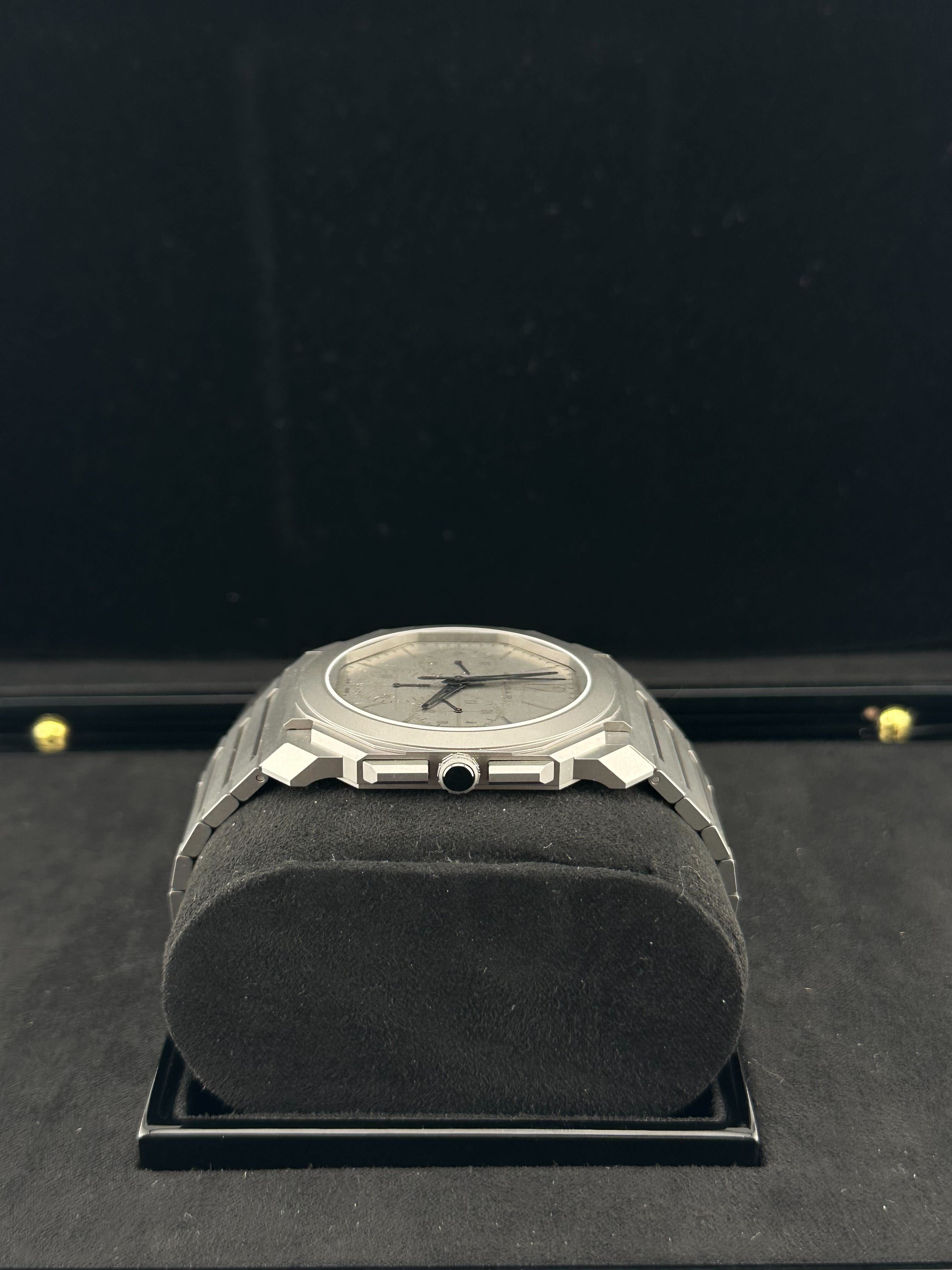 Bvlgari Octo Finissimo 103673 Chronograph GMT 10th Anniversary Titanium Limited Edition (2022) - Premium Luxury Product