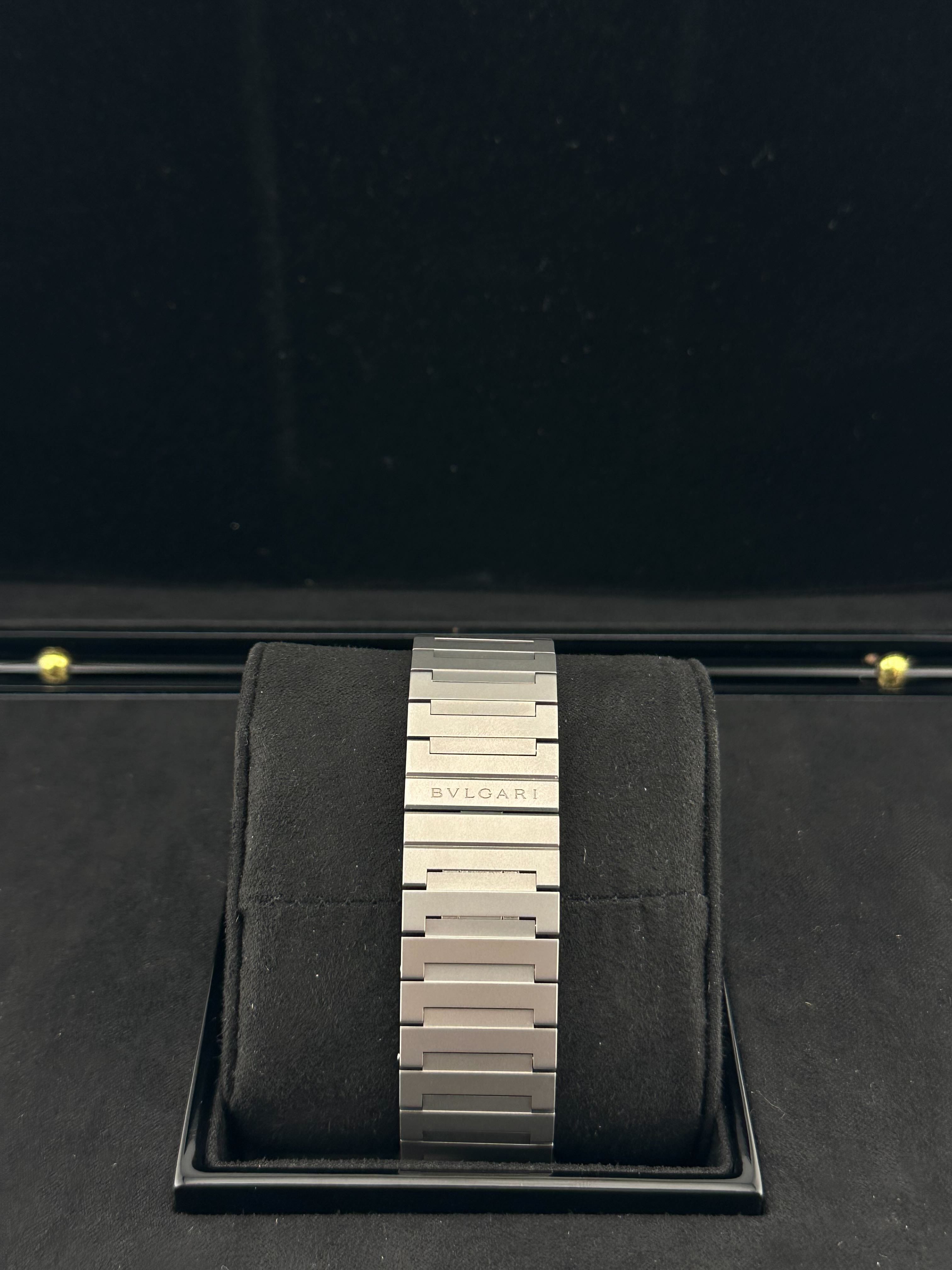 Bvlgari Octo Finissimo 103673 Chronograph GMT 10th Anniversary Titanium Limited Edition (2022) - Premium Luxury Product