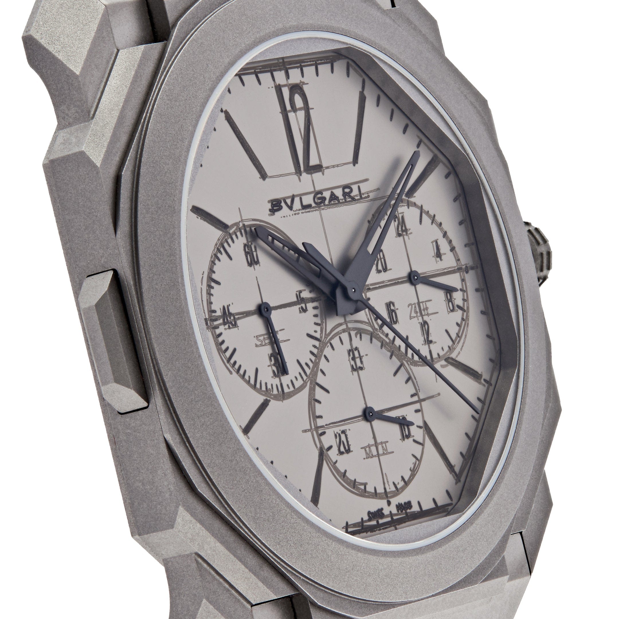 Bvlgari Octo Finissimo 103673 Chronograph GMT 10th Anniversary Titanium Limited Edition (2022) - Premium Luxury Product