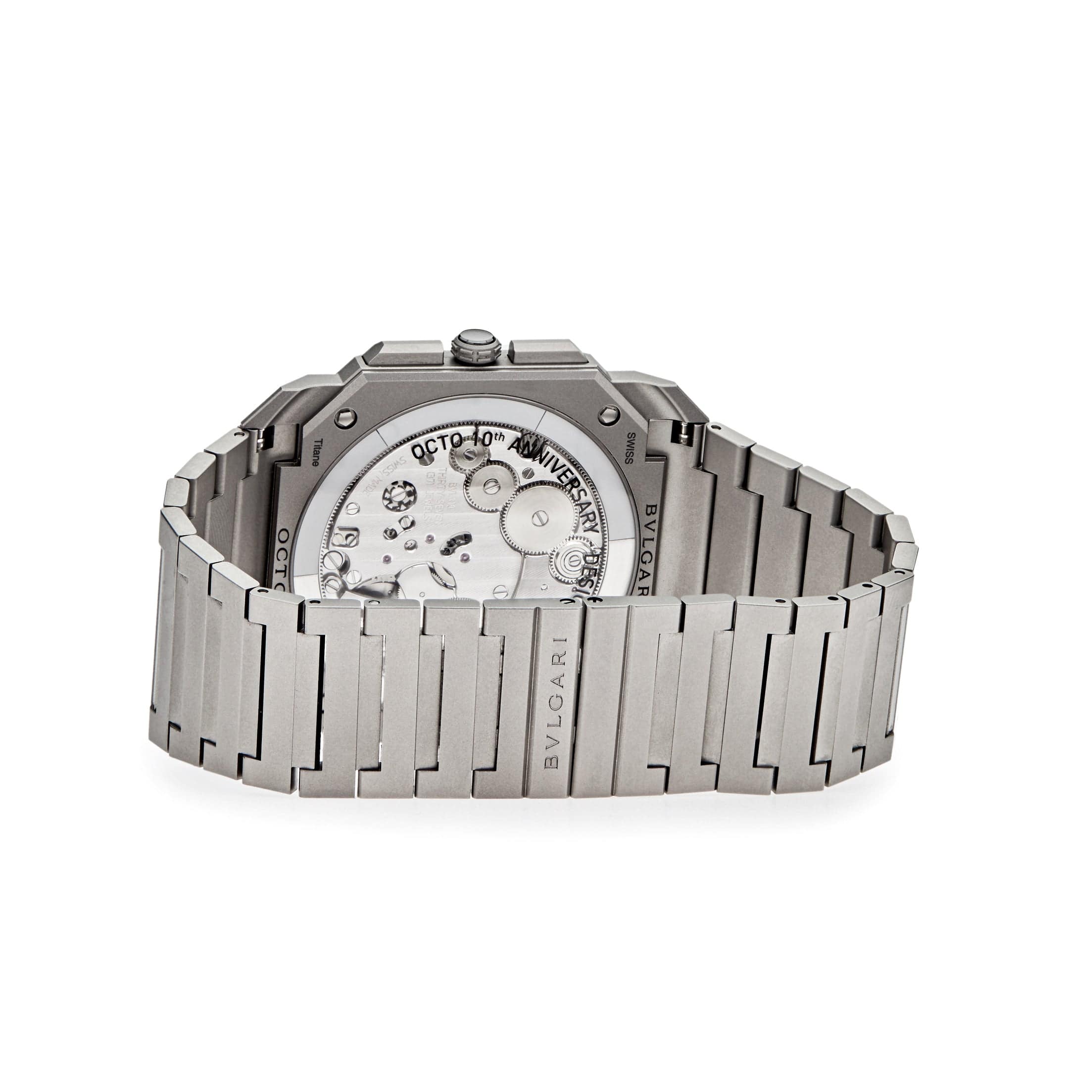 Bvlgari Octo Finissimo 103673 Chronograph GMT 10th Anniversary Titanium Limited Edition (2022) - Premium Luxury Product