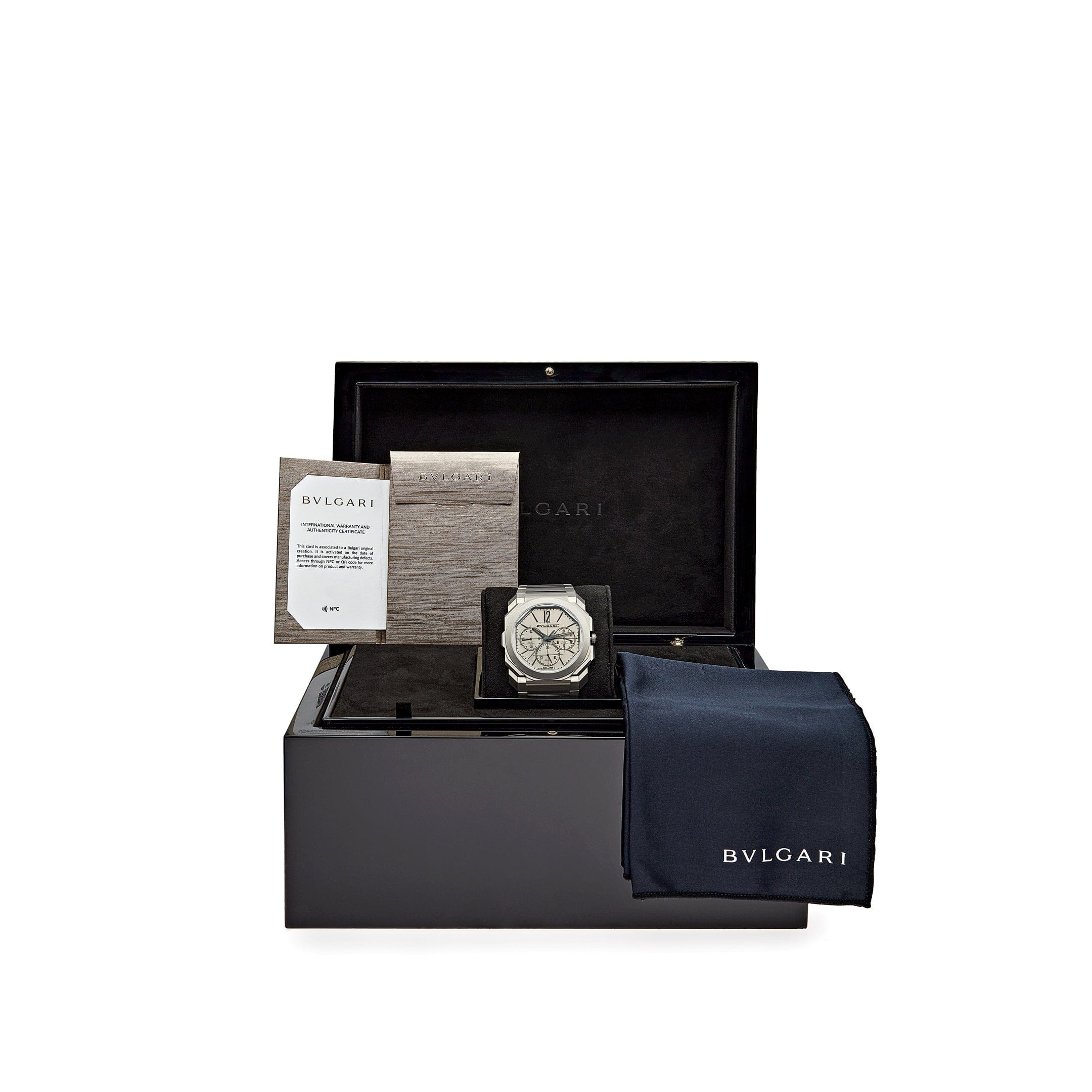 Bvlgari Octo Finissimo 103673 Chronograph GMT 10th Anniversary Titanium Limited Edition (2022) - Premium Luxury Product