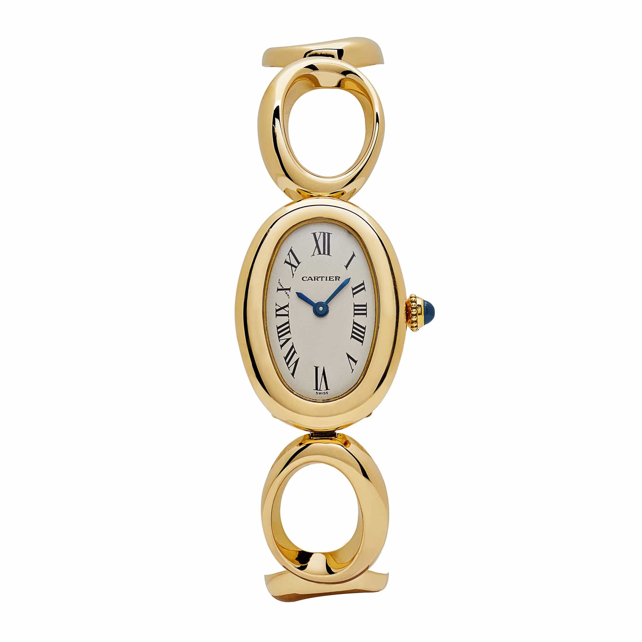 Cartier Baignoire W15108K7 Yellow Gold Quartz - Premium Luxury Product